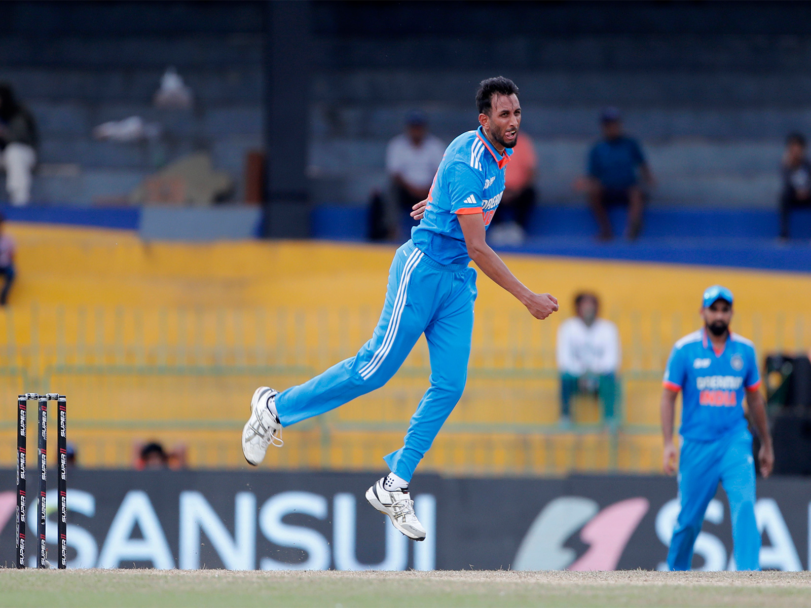 Prasidh Krishna. (Photo: ANI)