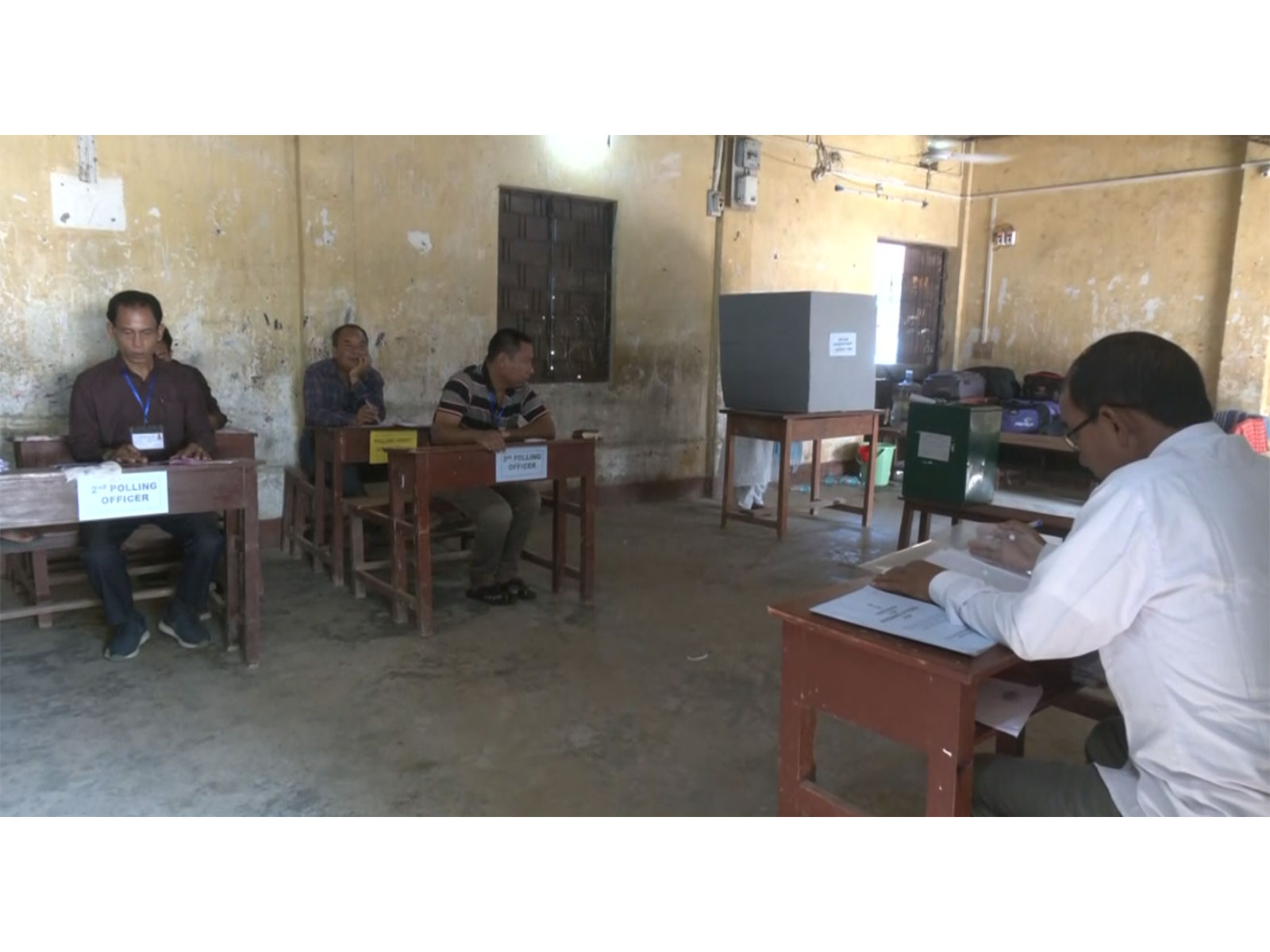 Voting Underway For VC Election, Tripura (Photo/ANI)