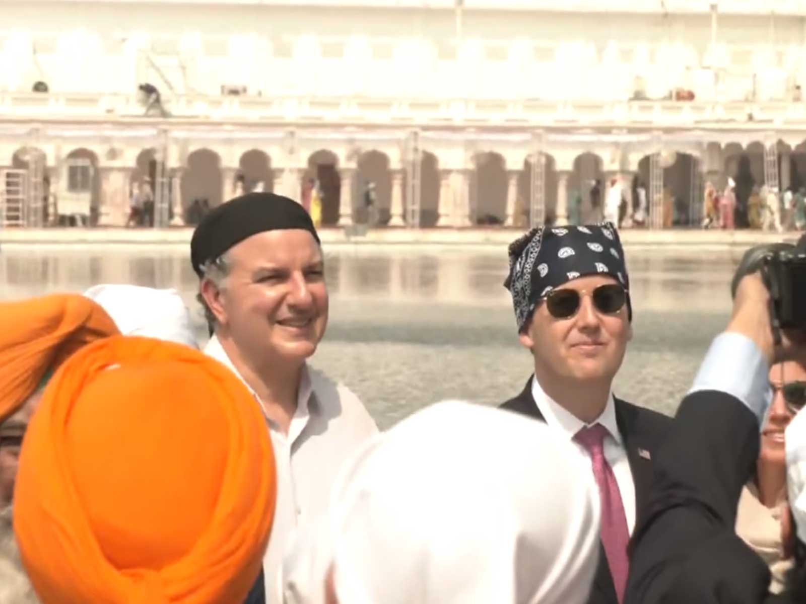 US Ambassador to India Sergio Gor (On Right) (Photo/ANI)