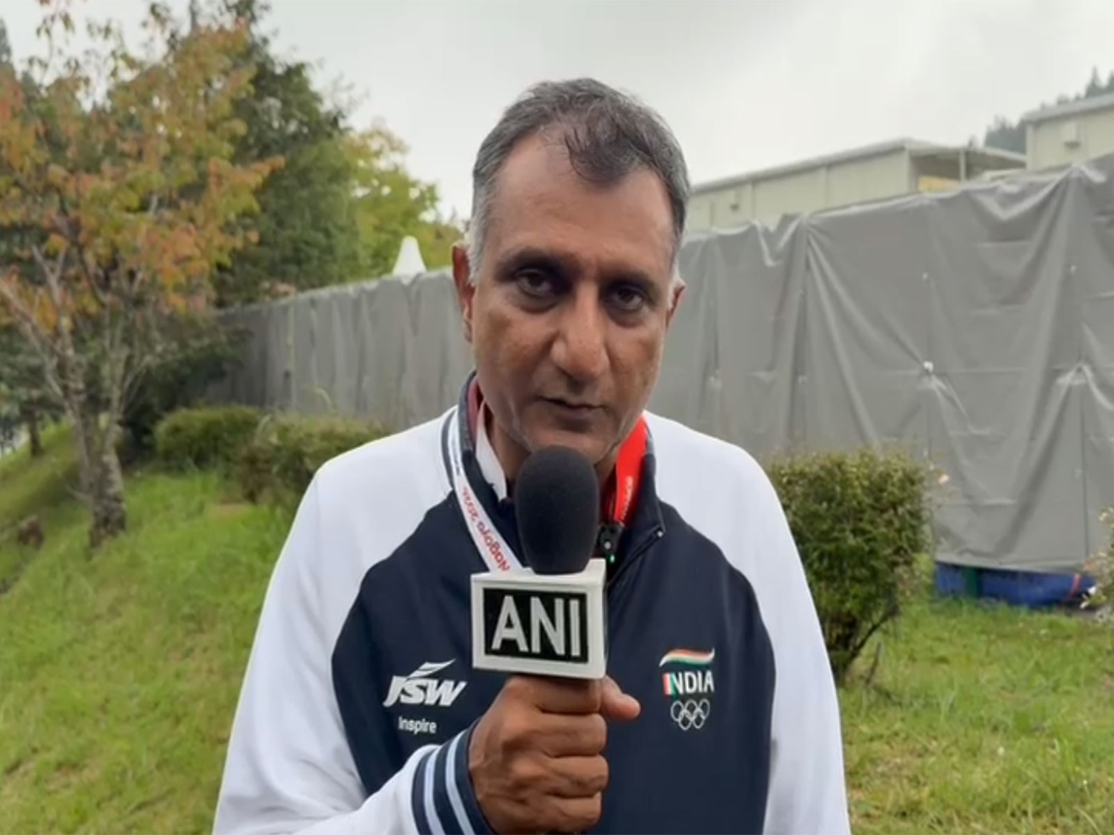 Esha Singh's father Sachin Singh. (Photo: ANI)