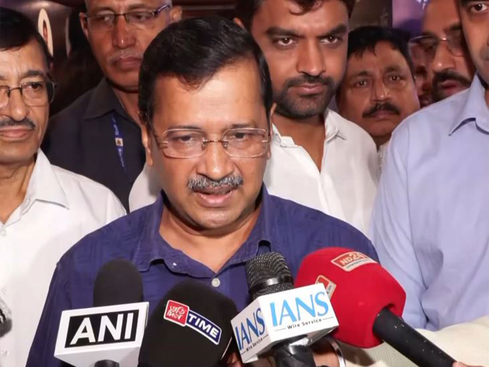 Aam Aadmi Party national convenor Arvind Kejriwal (Photo/ANI)