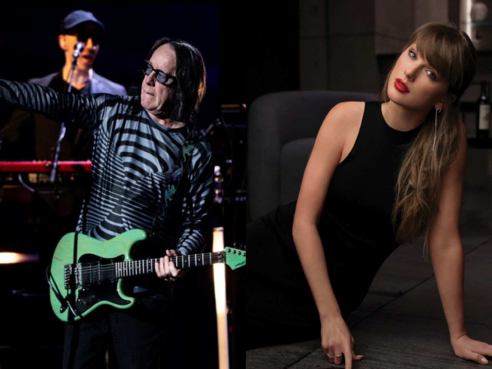 Todd Rundgren, Taylor Swift (Photo/Instagram/@the_todd_rundgren, @taylorswift)