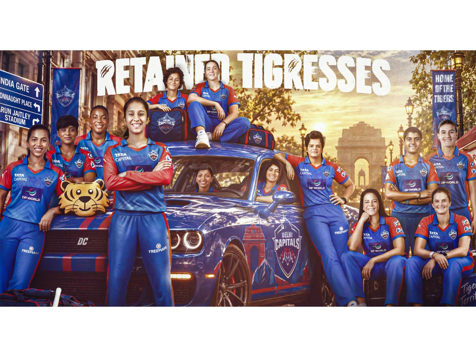 Delhi Capitals have retained 13 players ahead of the Women’s Premier League (WPL) 2027 Player Auction. (Photo: X/@DelhiCapitals)