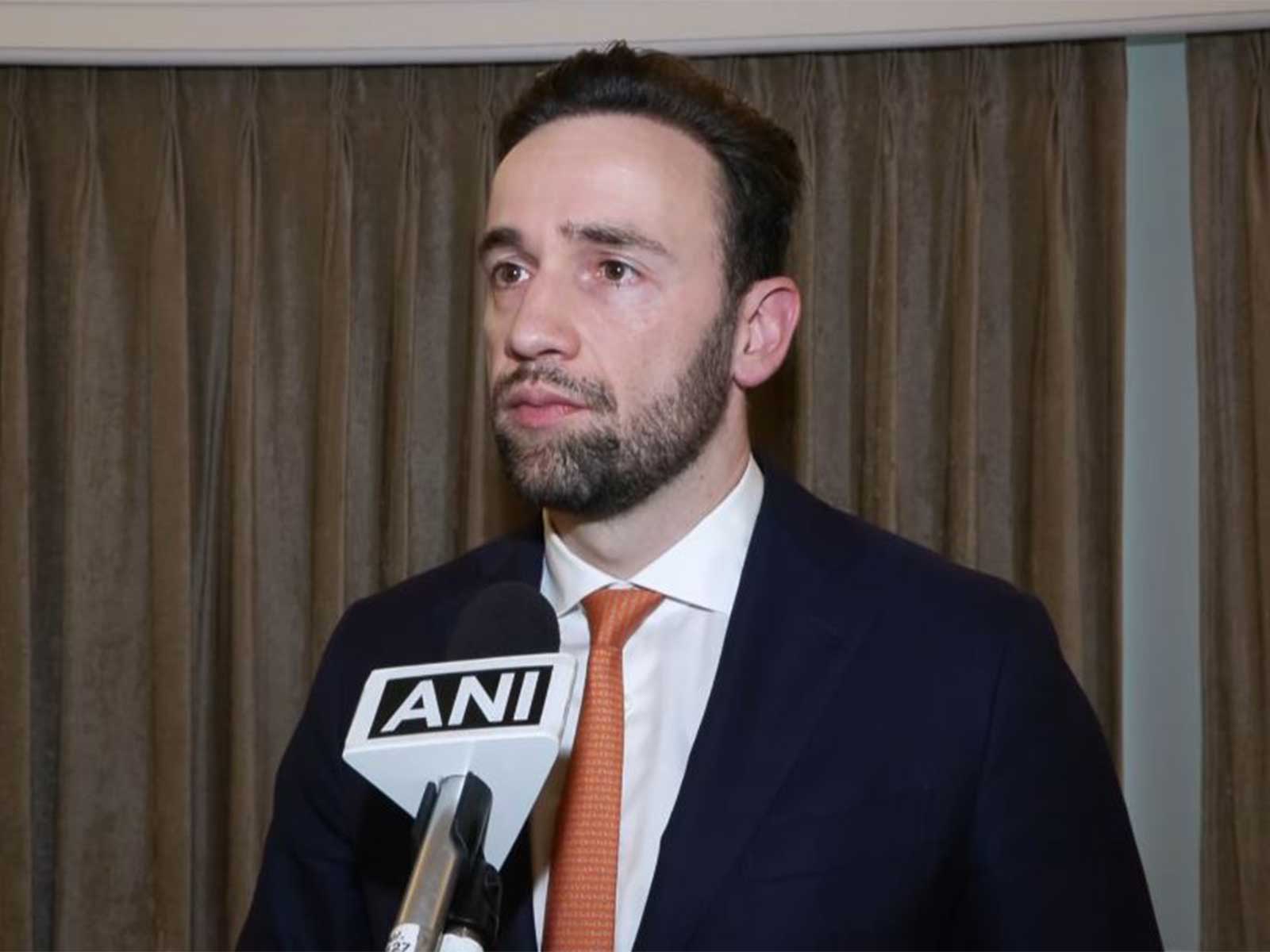 Netherlands State Secretary for Fisheries, Food Security and Nature, Silvio Erkens (Photo/ANI)