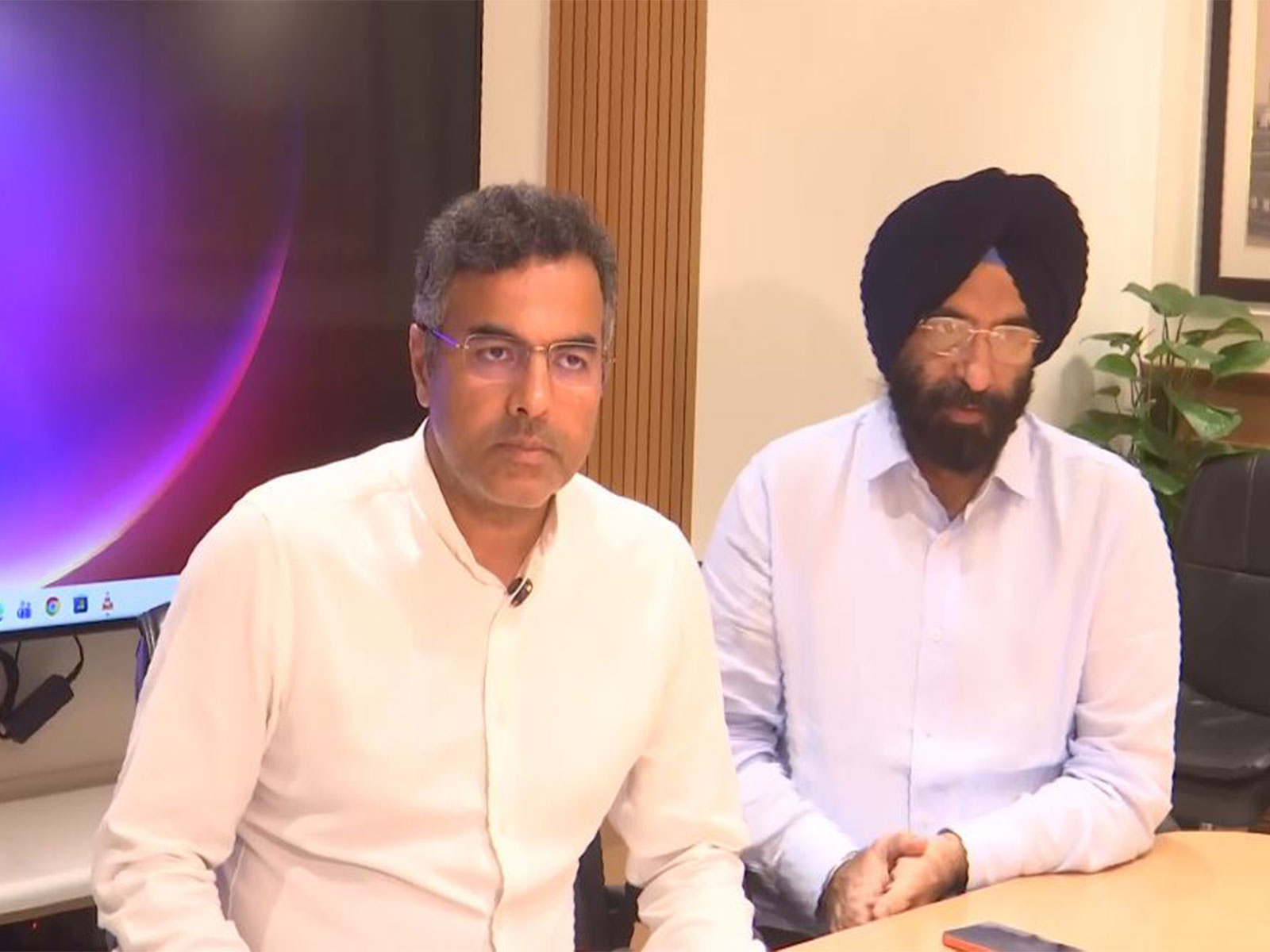 Delhi Ministers Parvesh Verma and Majinder Singh Sirsa (Photo/ANI)