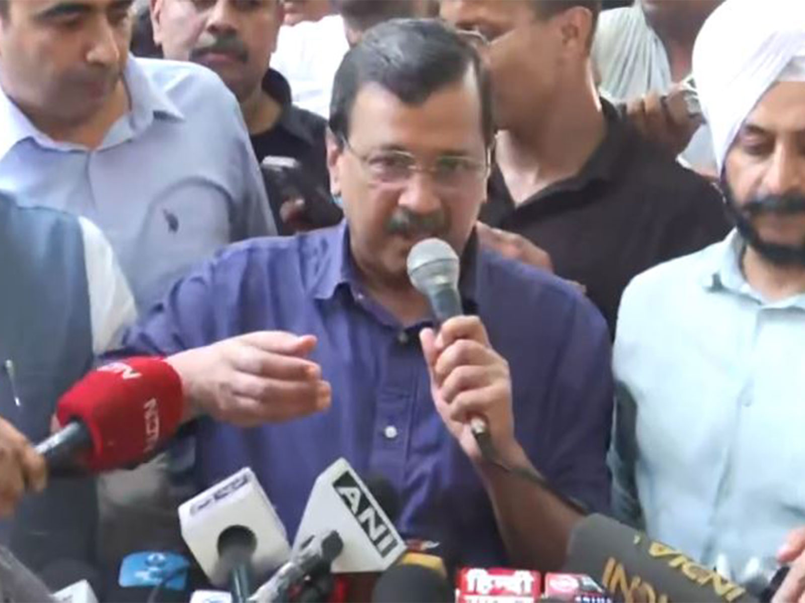 Aam Aadmi Party (AAP) National Convenor and former Delhi Chief Minister Arvind Kejriwal (Photo/ANI)