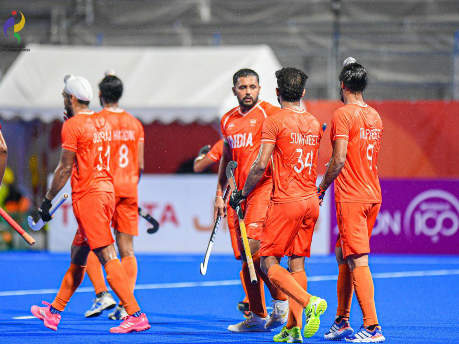 Indian men’s hockey team players (Photo: X/ @TheHockeyIndia)