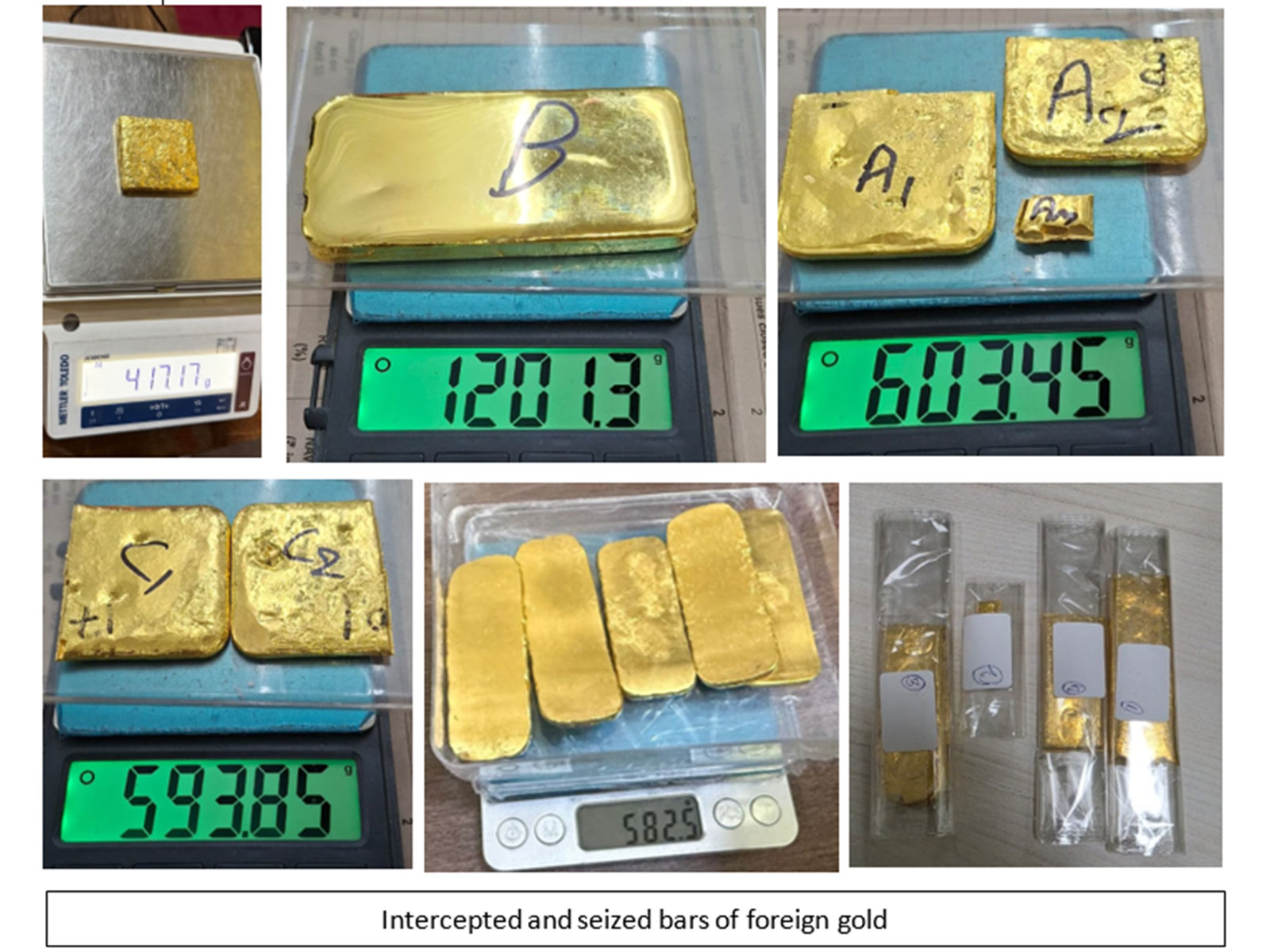 DRI busts gold smuggling syndicate (Photo/Release)