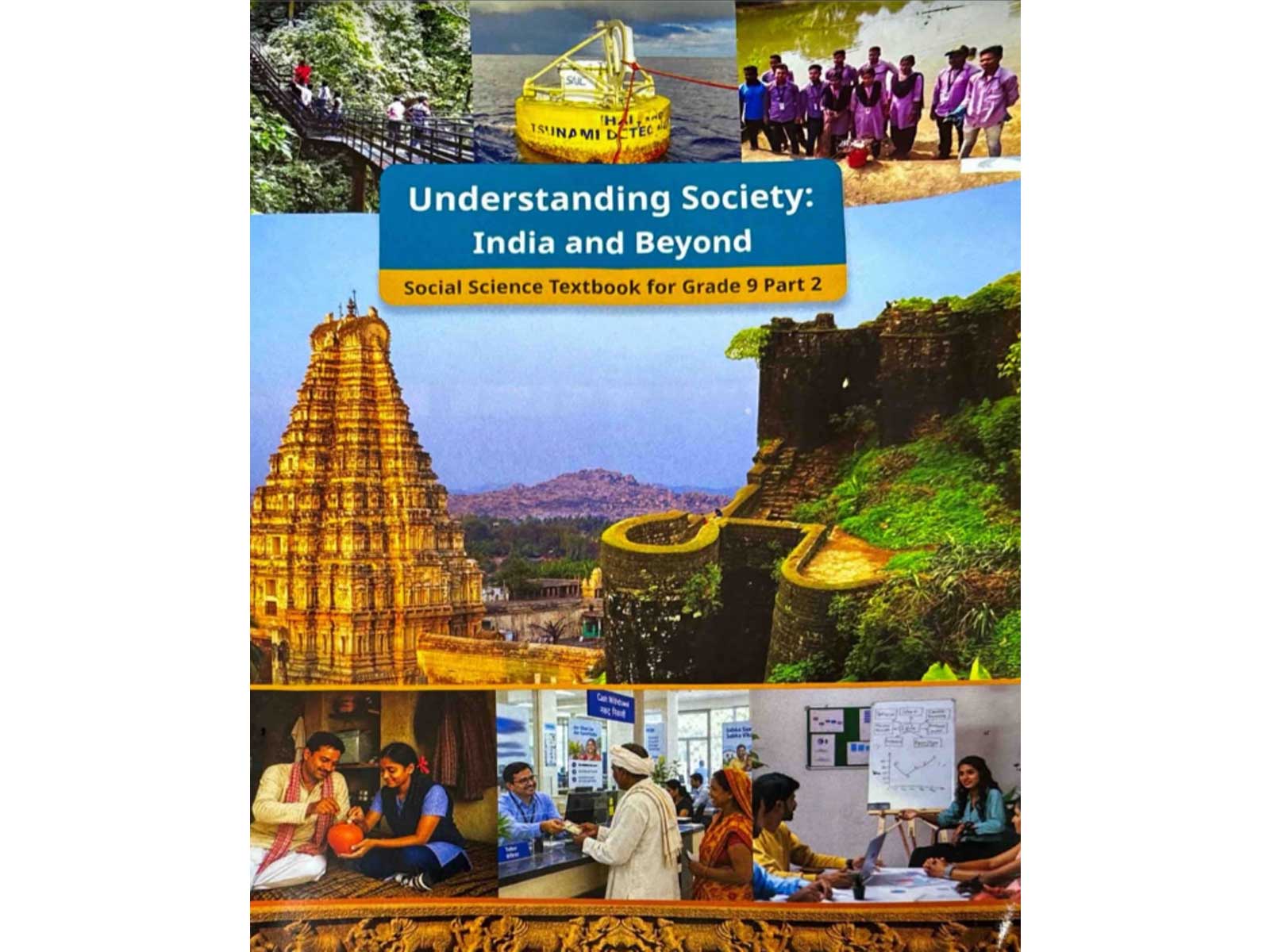 NCERT Class IX Social Science textbook (Photo/ANI)