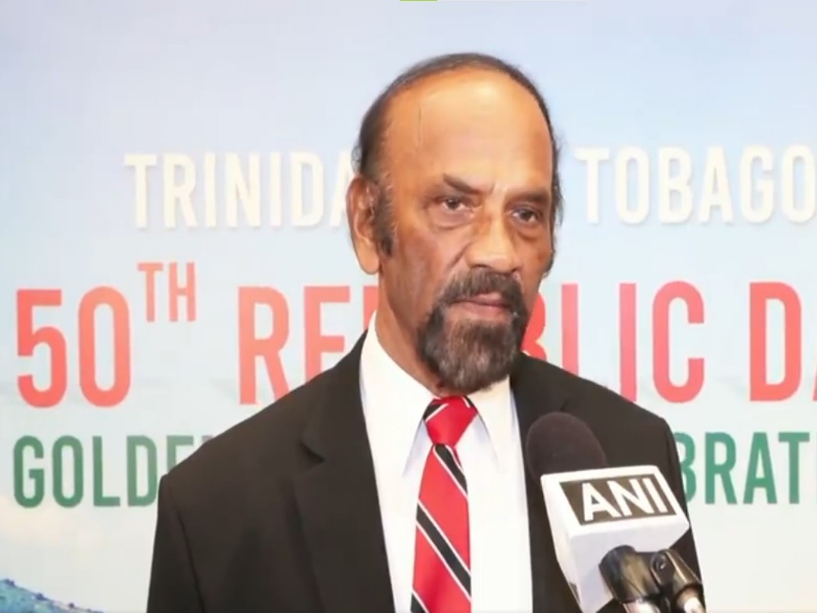 High Commissioner of the Republic of Trinidad and Tobago to India, Chandradath Singh (Photo/ANI)