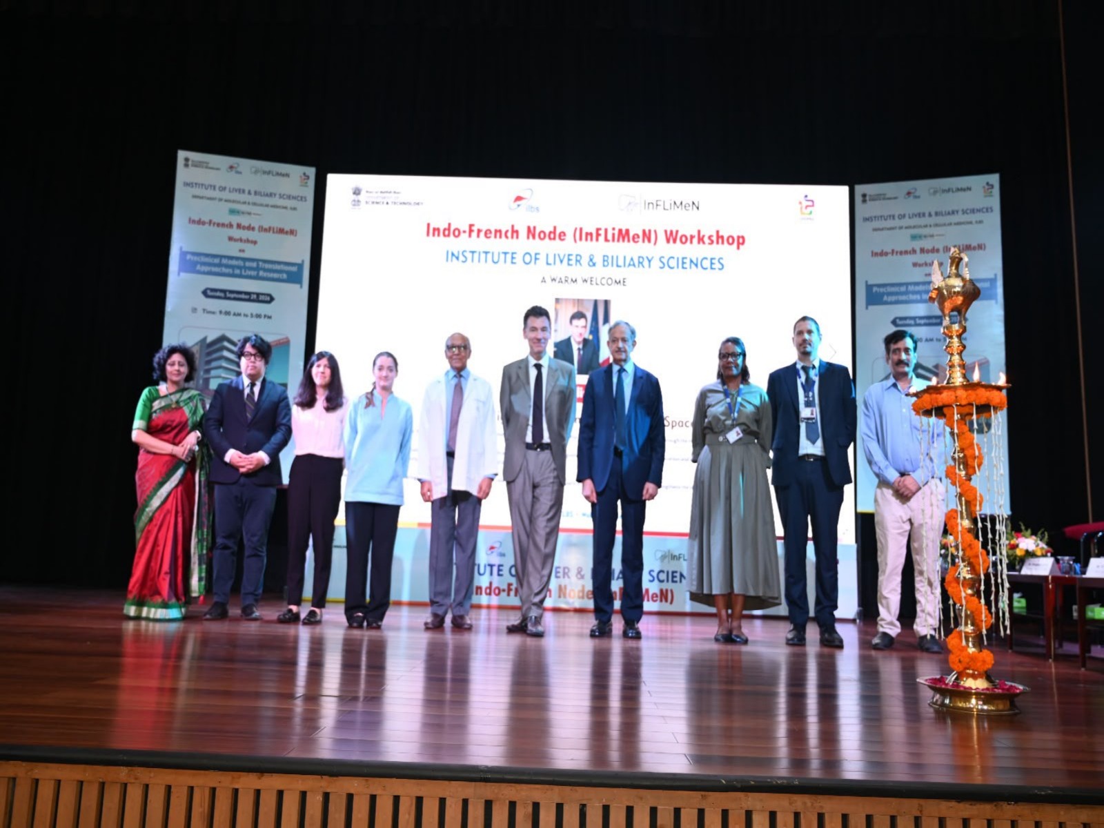 Institute of Liver and Biliary Sciences, New Delhi, hosted H E Philippe Baptiste, Minister for Higher Education, Research and Space, France (Photo/ILBS)