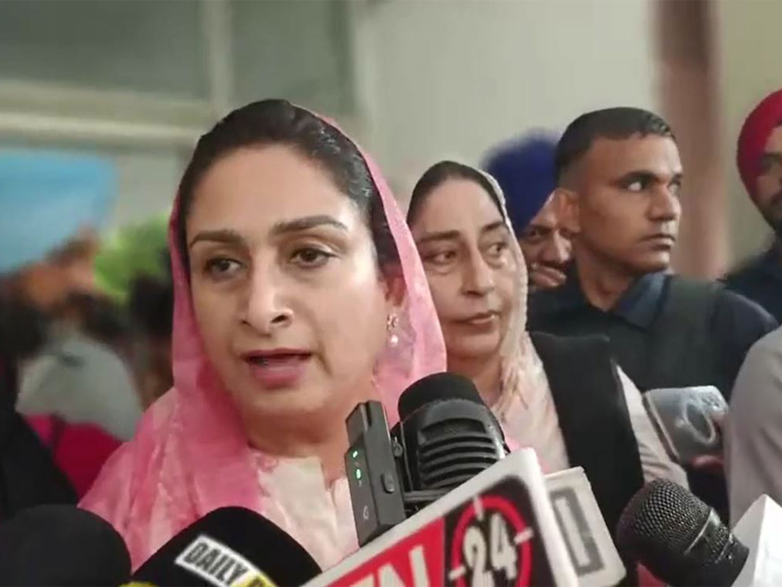 Shiromani Akali Dal MP Harsimrat Kaur Badal (Photo/ANI)