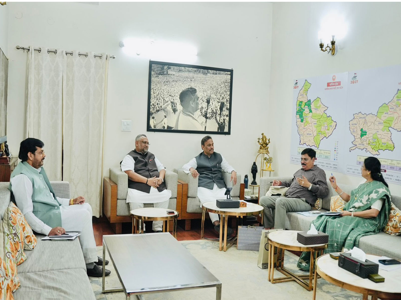 Coordination Meeting of Uttar Pradesh BJP (Photo/@Medha_kulkarni)