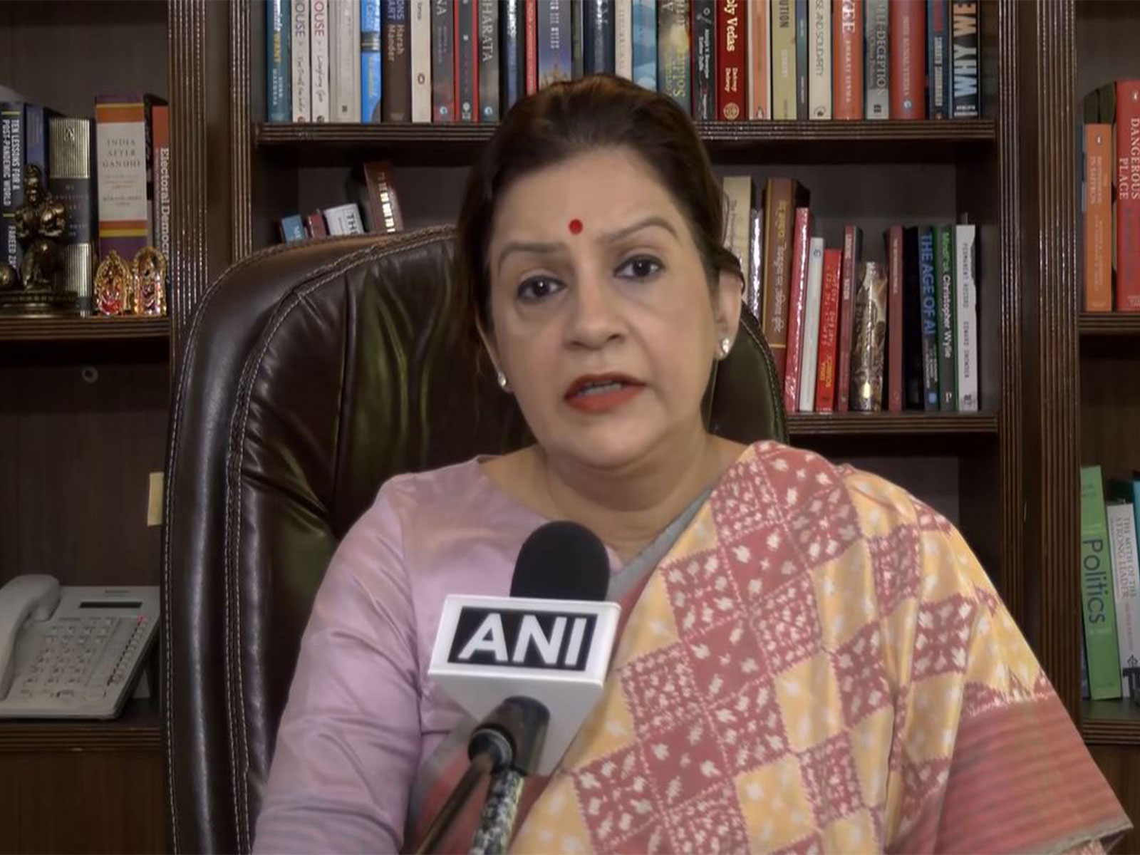 Shiv Sena (UBT) leader Priyanka Chaturvedi (Photo/ANI)