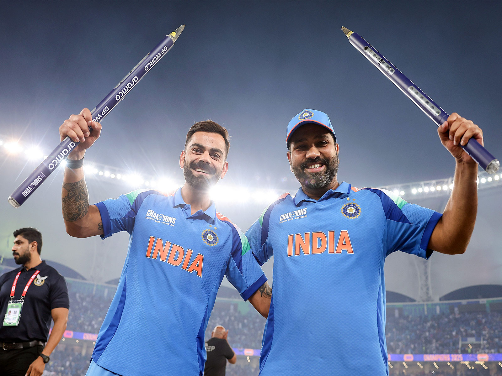 Virat Kohli (L) and Rohit Sharma (R). (File Photo/ANI)