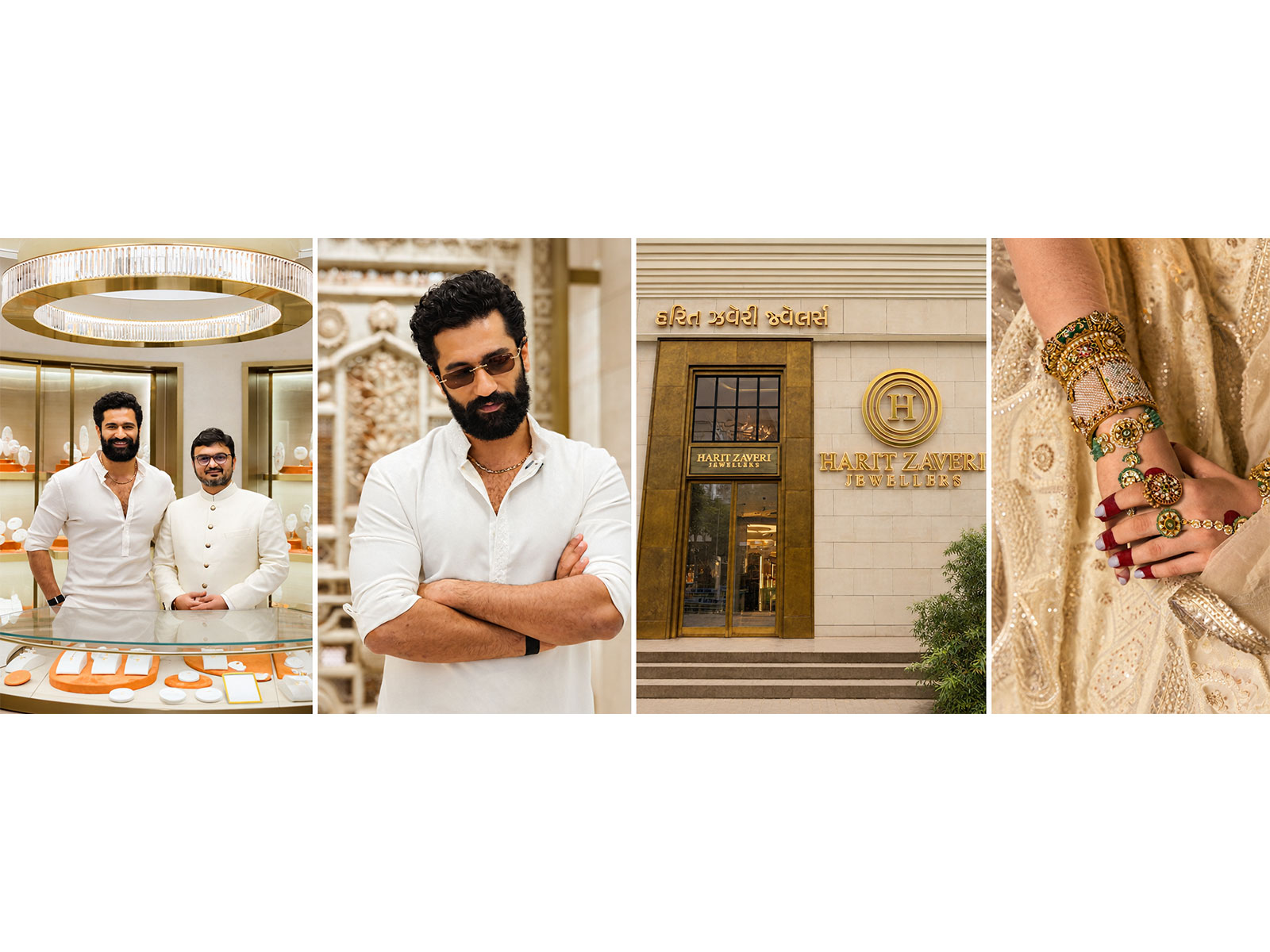 Vicky Kaushal joins founder Harit Zaveri to inaugurate the new Harit Zaveri Jewellers Flagship in Surat