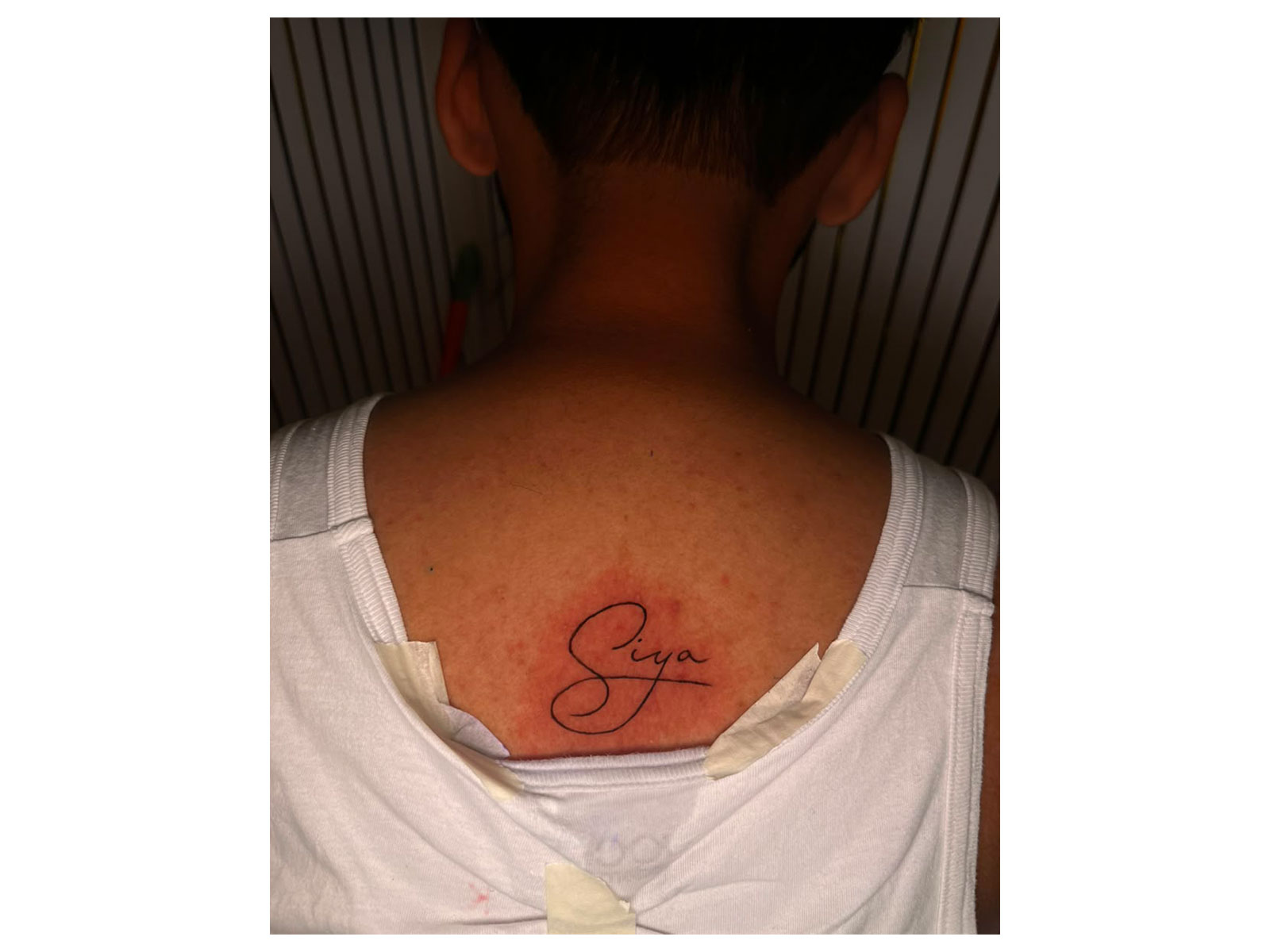 Ketan tattooed fiancée Siya’s name on neck (Photo/ANI)
