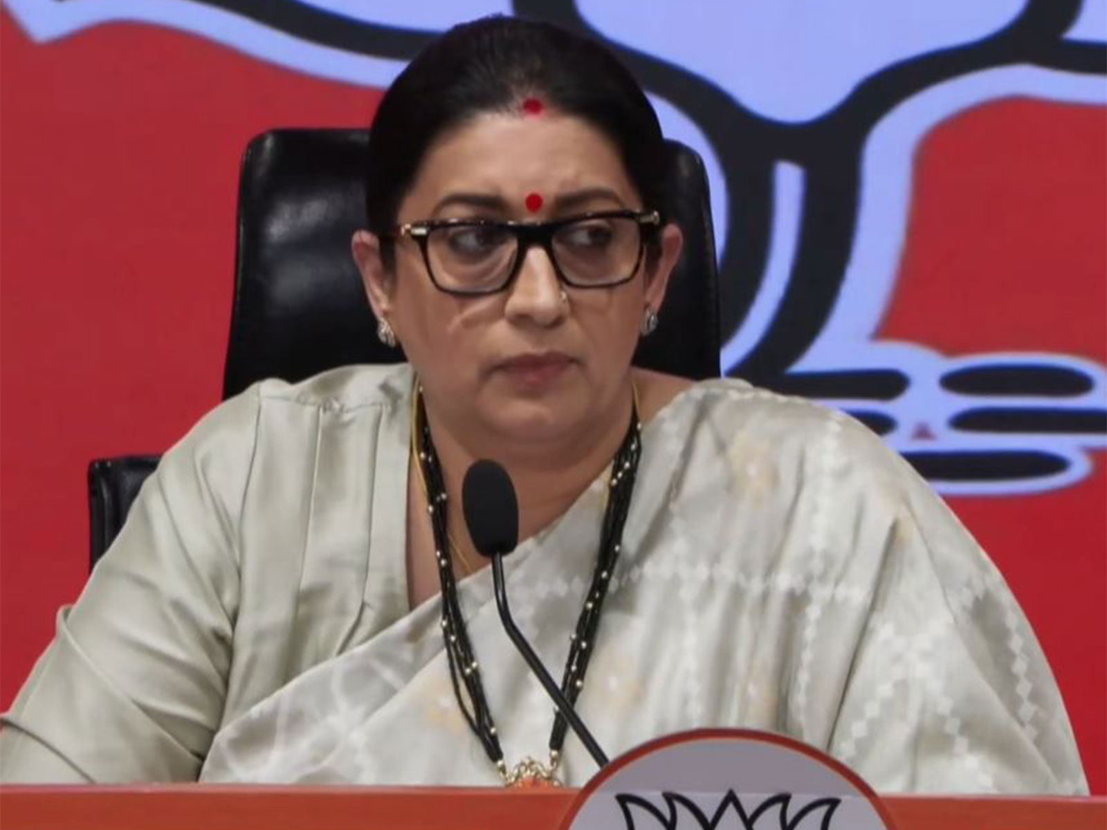 BJP leader Smriti Irani (Photo/ANI)