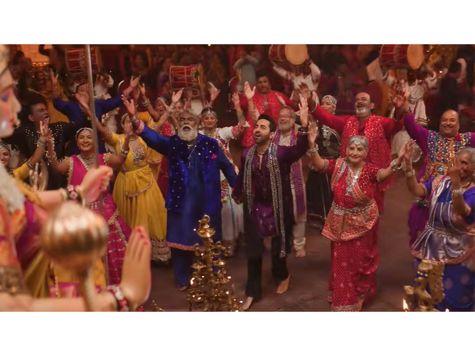 A still from ‘Jai Ambe Bol’ (Photo/Instagram/@ayushmannk)
