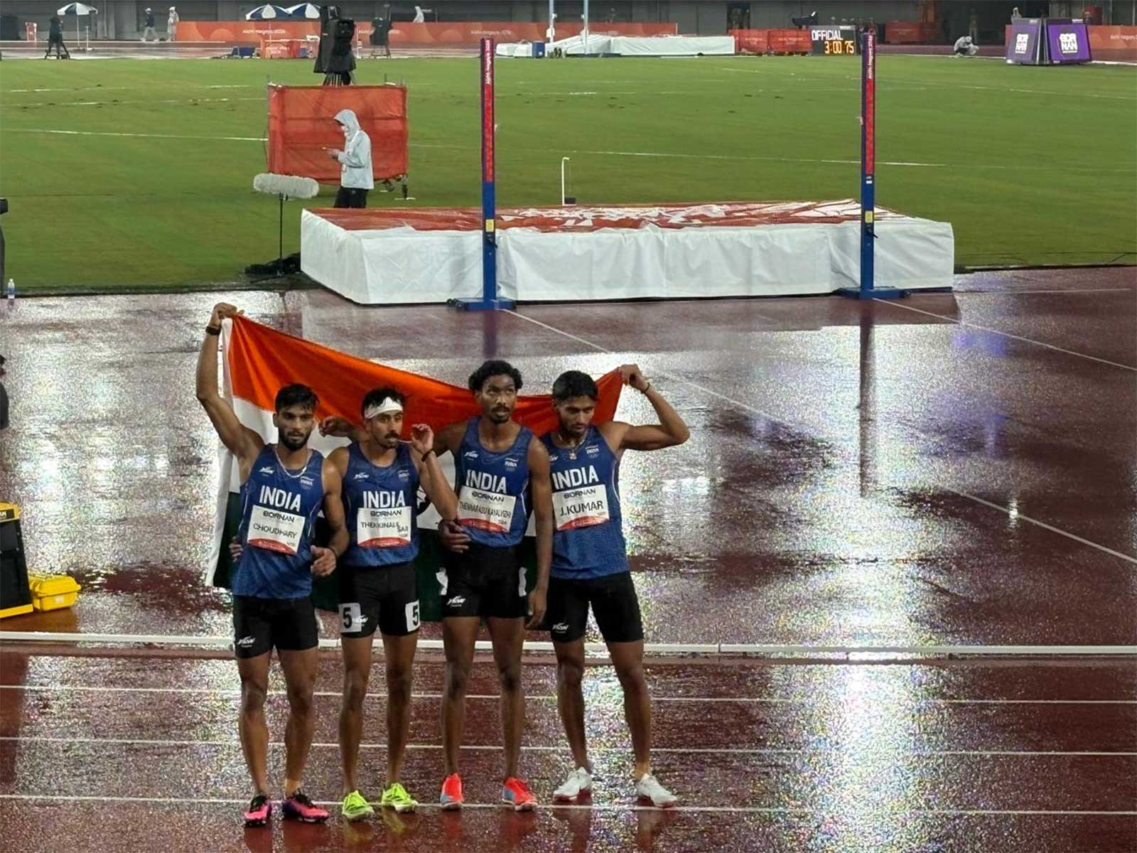 Dharmveer Choudhary, Manu Thekkinalil, Jay Kumar and Vishal Thennarasu (Photo: X/@afiindia)