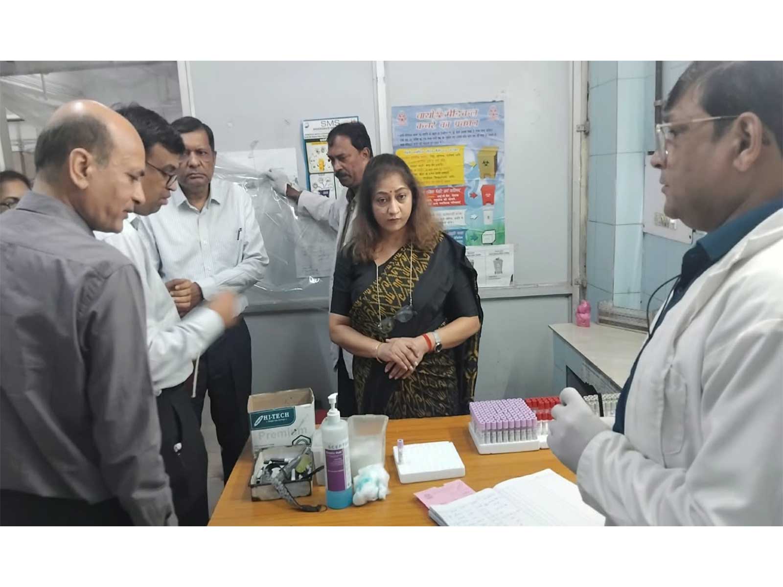 Deputy Mayor Monika Pant during inspection (Photo: Office of the Deputy Mayor)