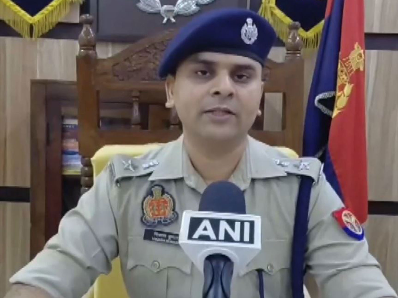 Jhansi SSP Vikas Kumar (Photo/ANI)