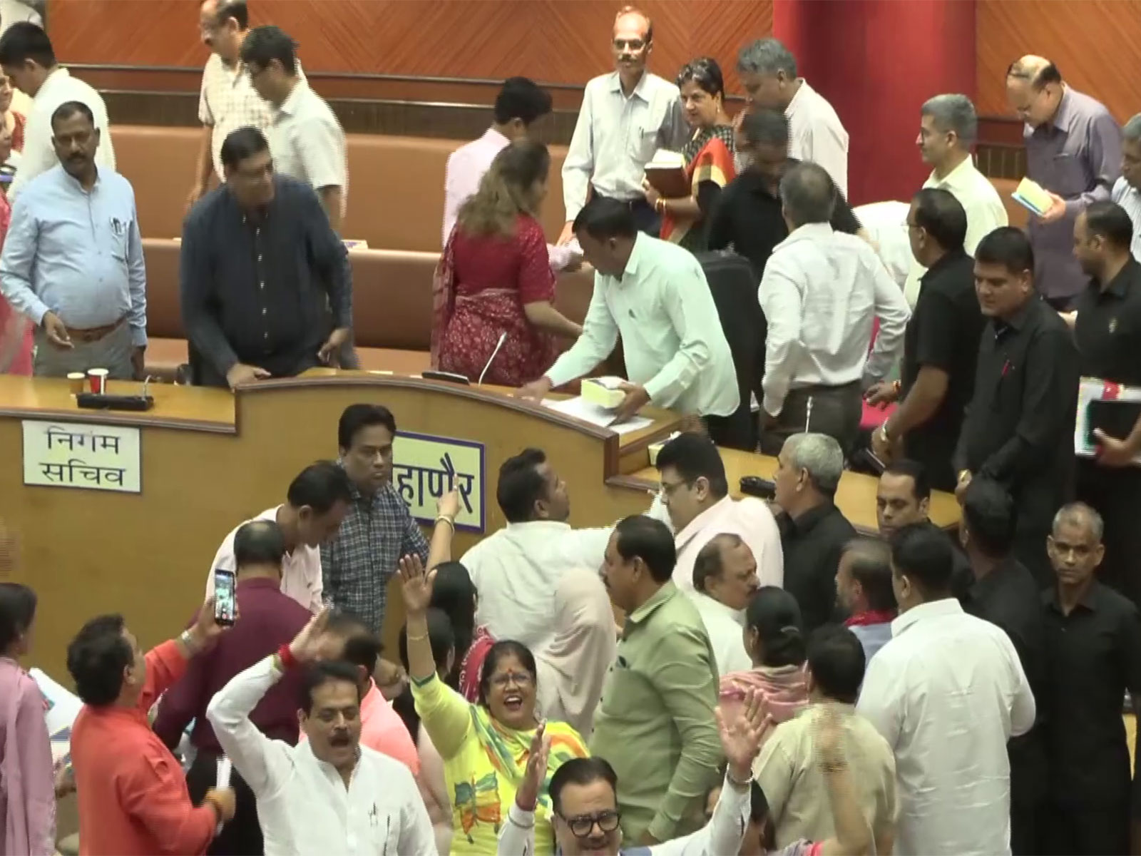 Visual from the House proceedings (Photo/ANI)