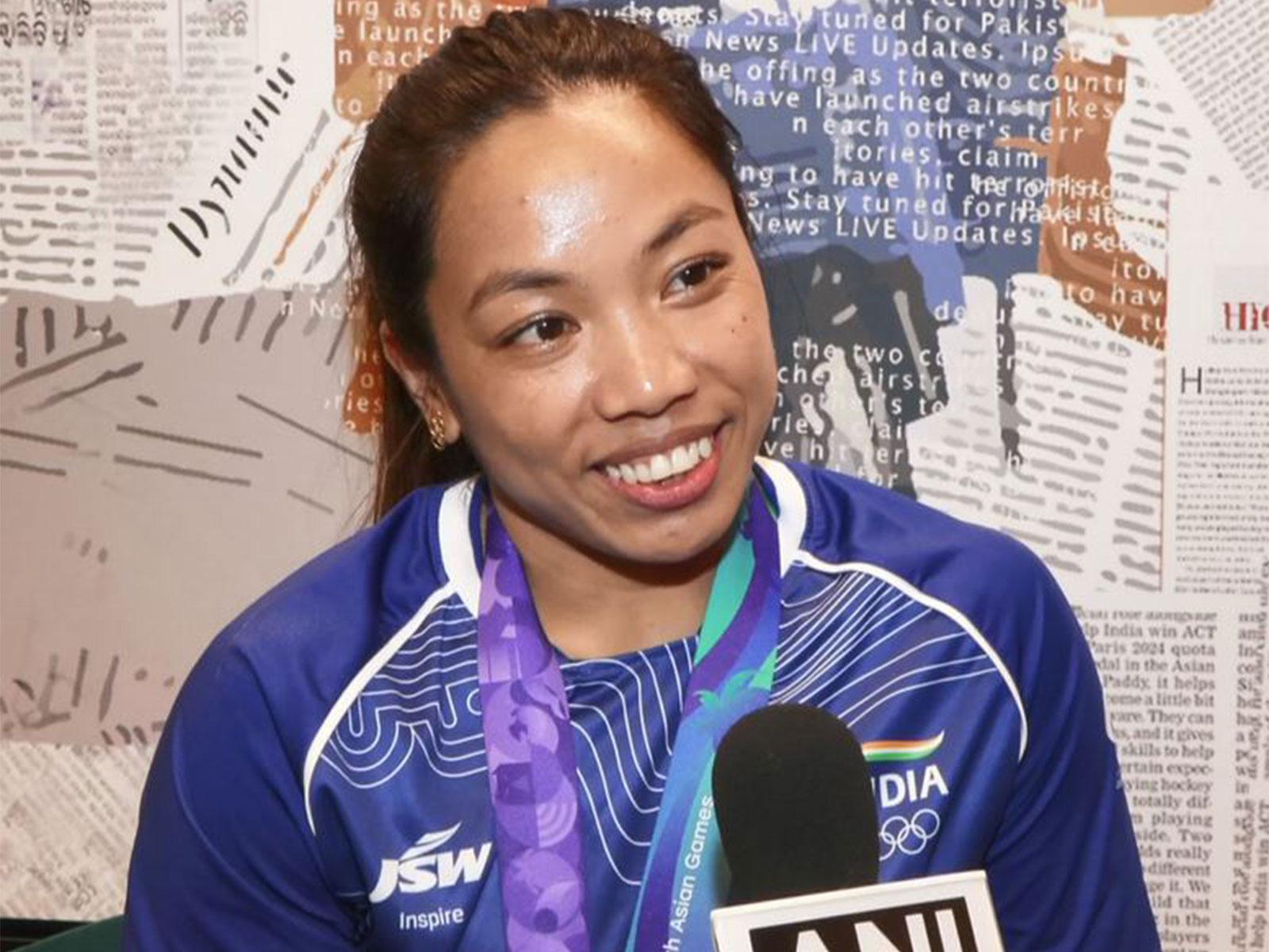 Mirabai Chanu. (Photo/ANI)  