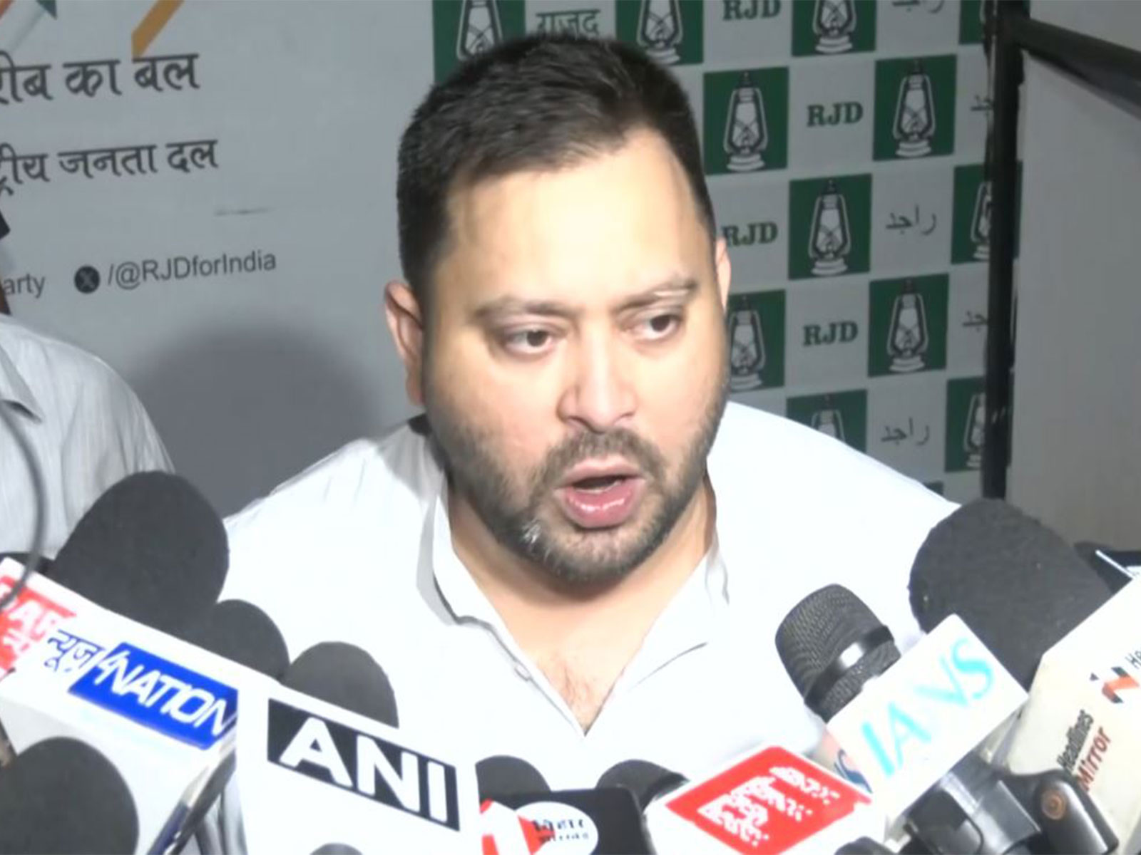 RJD leader and Bihar LoP Tejashwi Yadav (Photo/ANI)