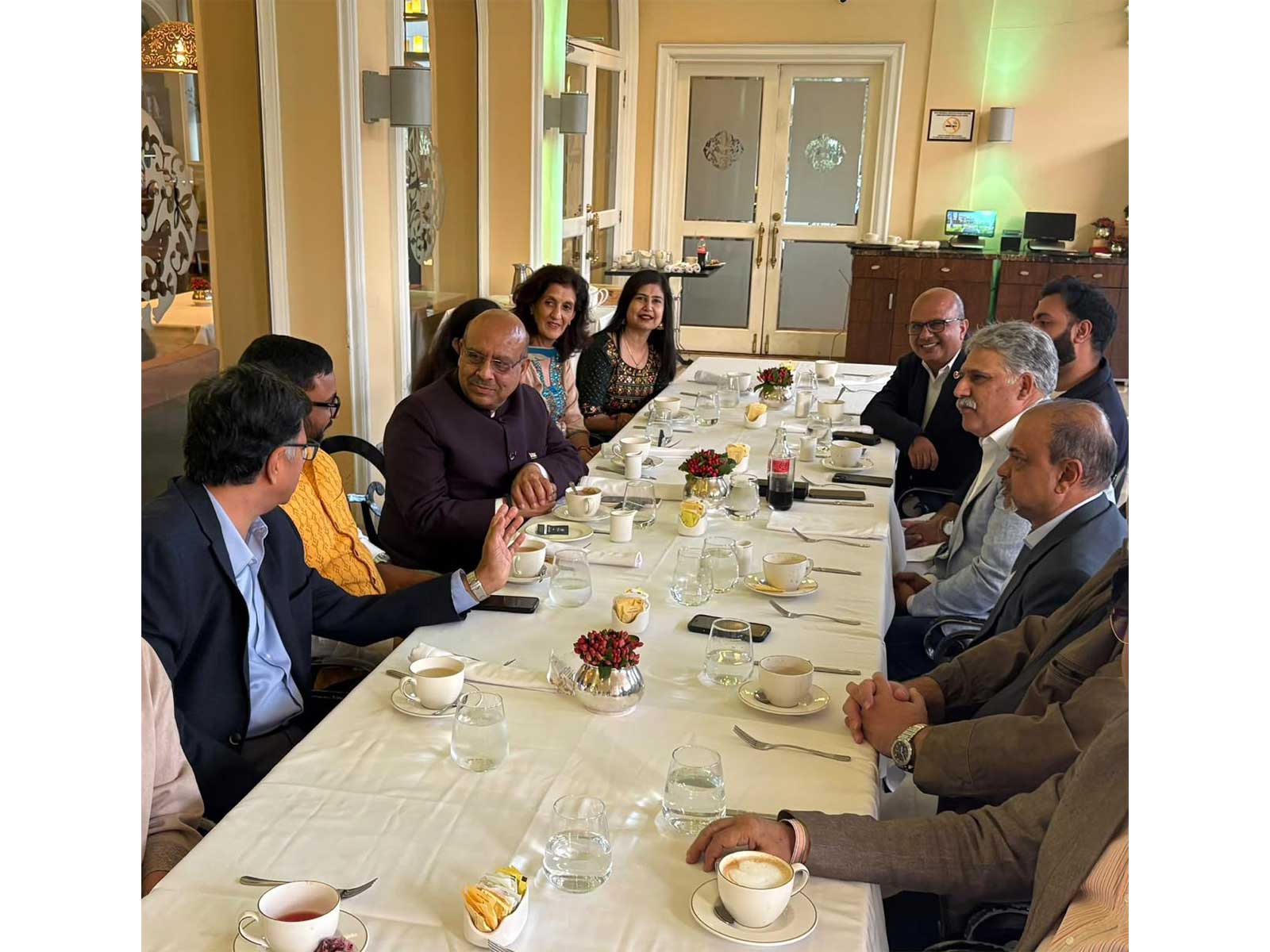 Delhi Assembly Speaker interacts with Indian community in Peru (Photo/Delhi Legislative Assembly Secretariat)