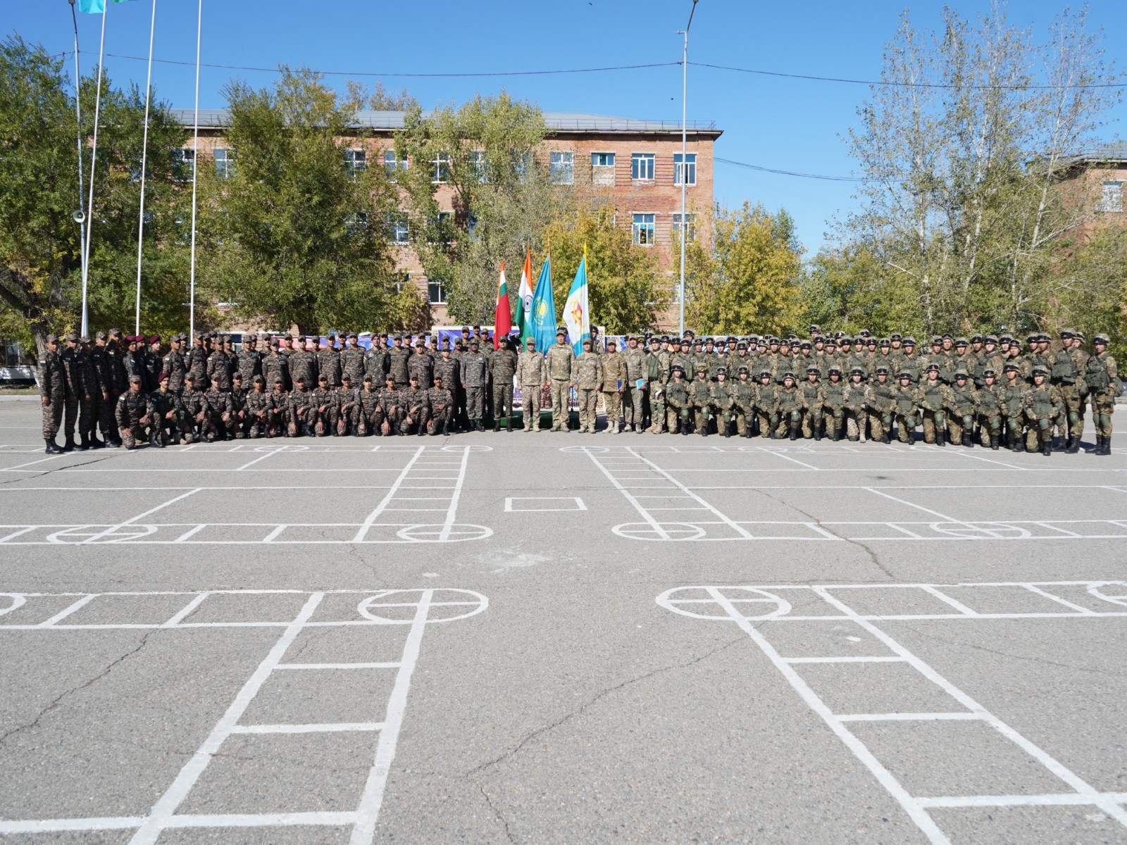 India-Kazakhstan Joint Military Exercise KAZIND-2026 opening ceremony held in Oskemen (Photo/Indian Army)