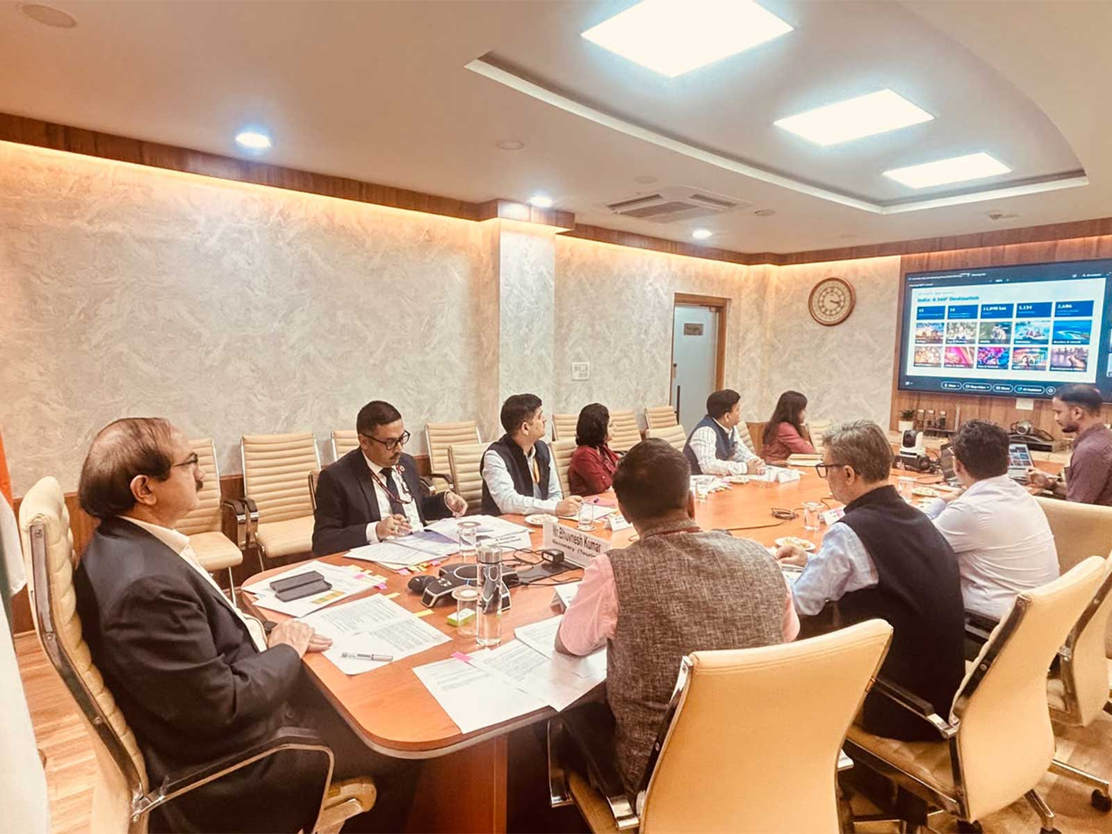 The 2nd India–Italy Joint Working Group (JWG) on Tourism (Photo/X@tourismgoi)