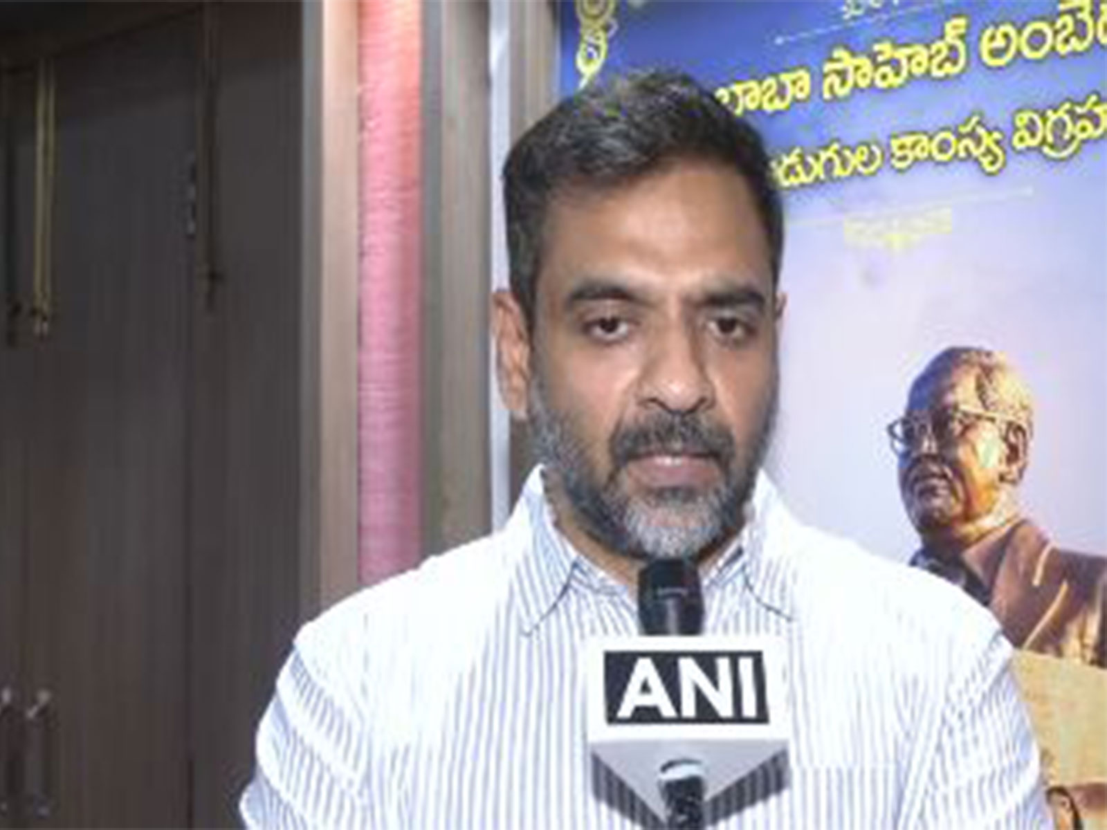 BRS spokesperson Putta Vishnuvardhan Reddy (Photo/ANI)