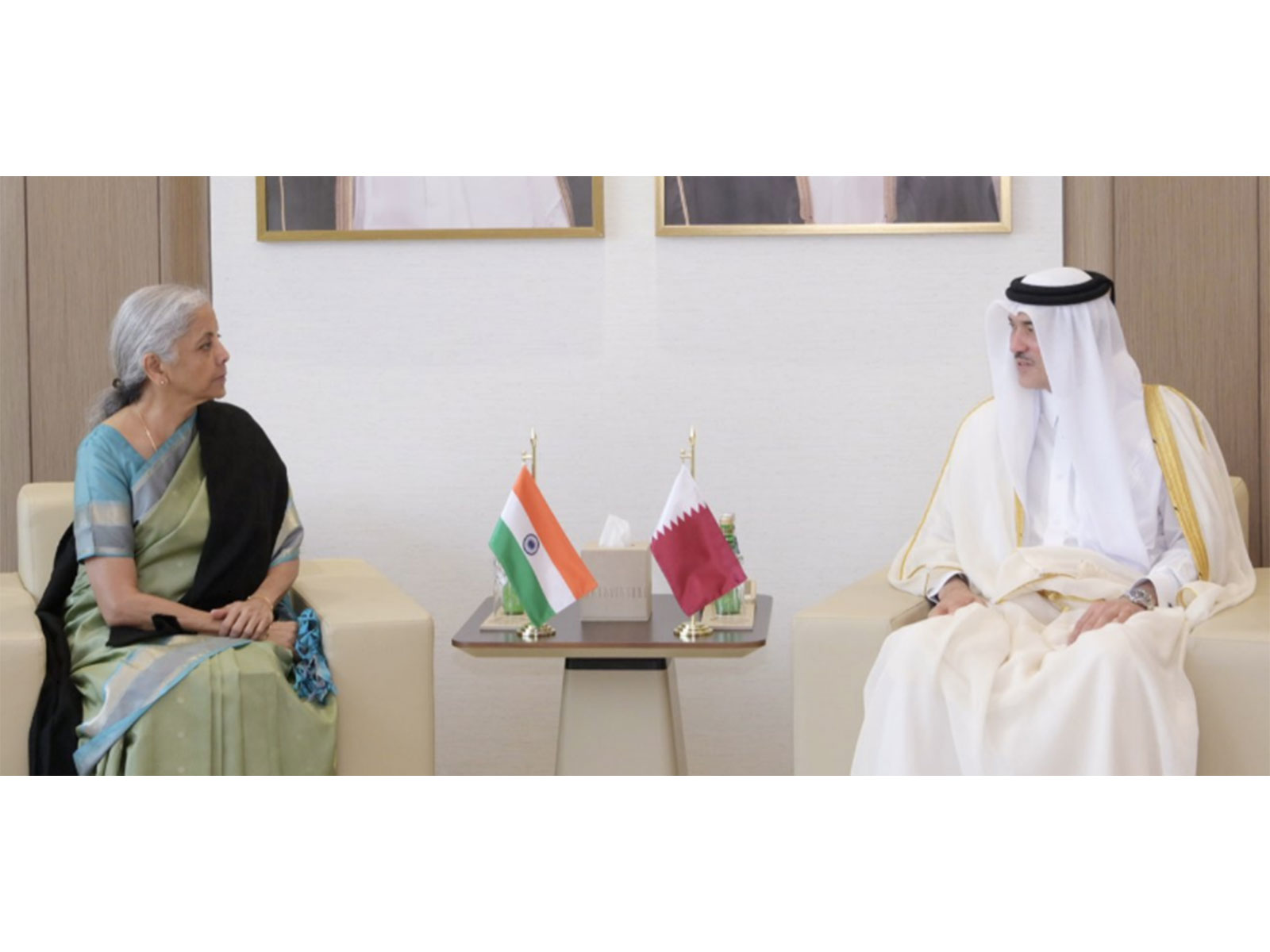 FM Nirmala Sitharman at Asian Infrastructure Investment Bank (AIIB) 2026 Annual Meeting in Doha (Photo/X_@FinMinIndia)