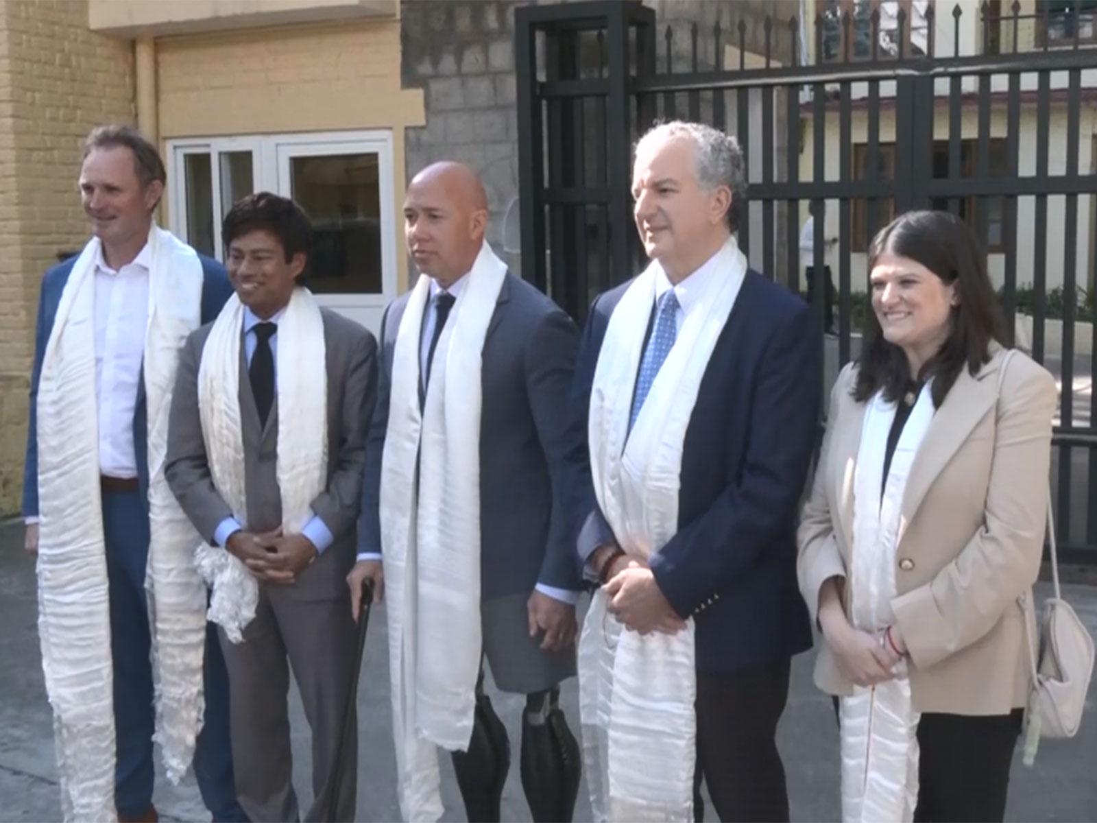 High level US Congressional delegation in Dharamshala (Photo/ANI)