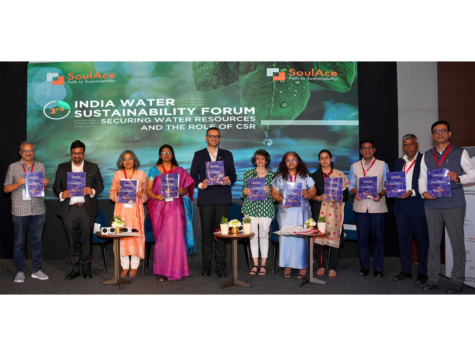 CSR leaders from across sectors including Pernod Ricard; Epsilon Carbon; Shapoorji Pallonji & Co; Marico; Hindustan Unilever; Asian Paints; Sun Pharma with Mr Adarsh Kataruka, MD, SoulAce.