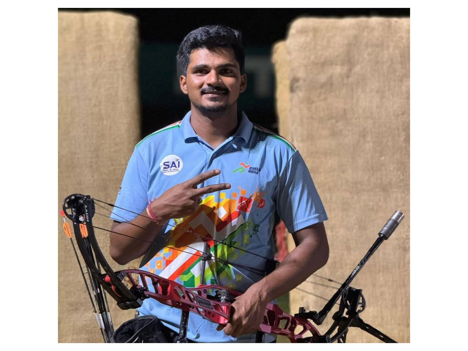 Indian archer Sahil Jadhav (Photo: SAI Media)