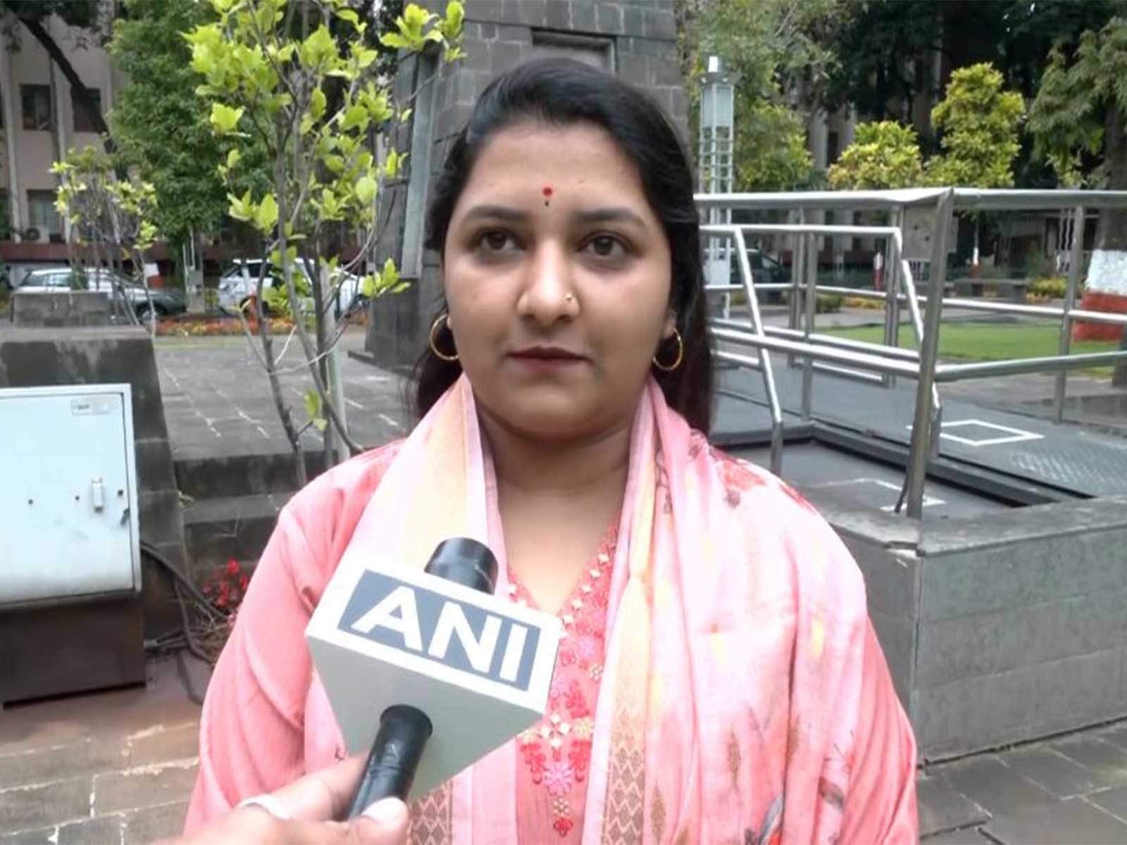 Asavari Jagdale, daughter of Pahalgam terror attack victim Santosh Jagdale (Photo/ANI)