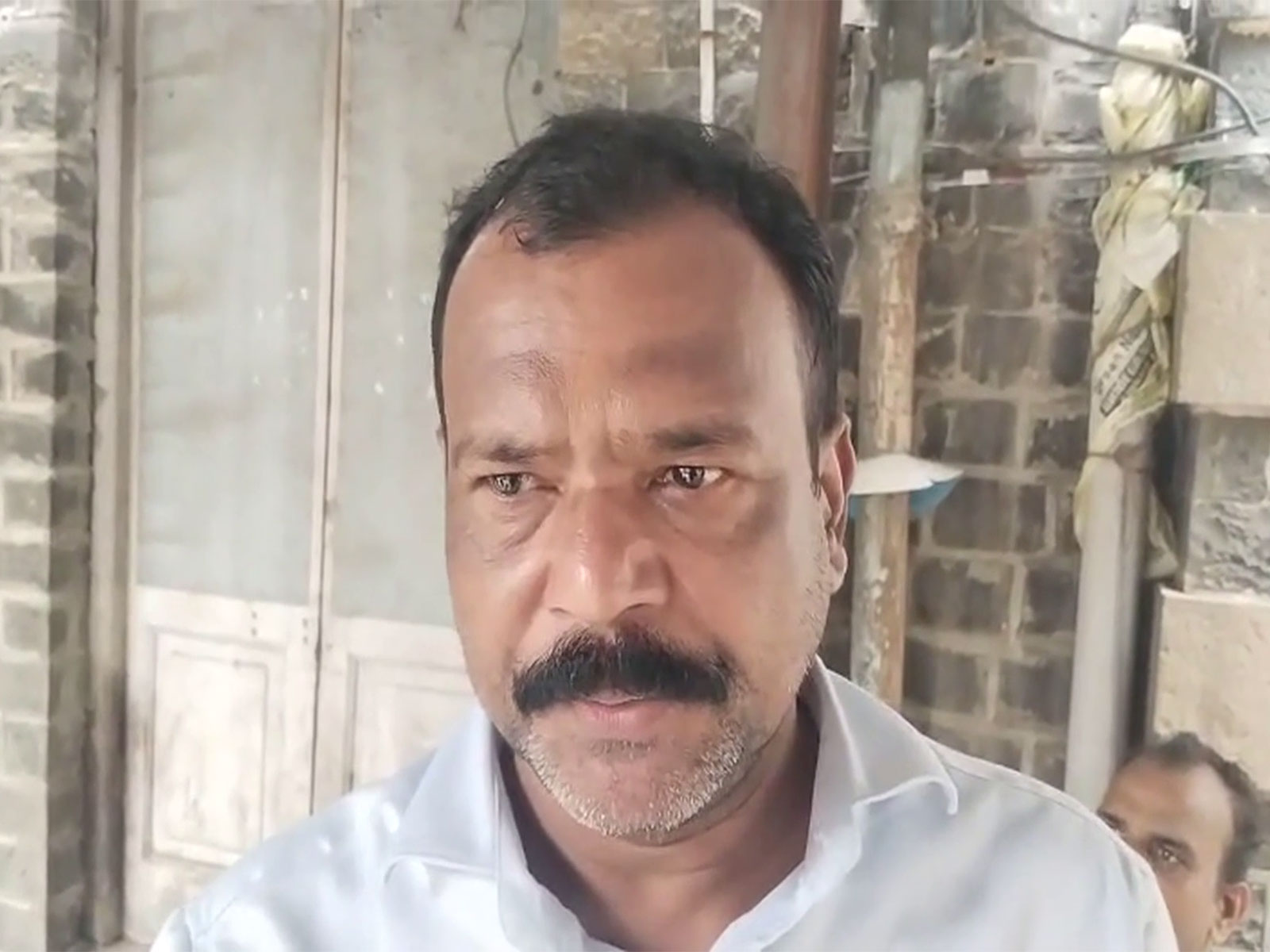 Jainath Purnekar Brother of slain Shiv Sena (UBT) leader Pradeep Purnekar (Photo/ANI)