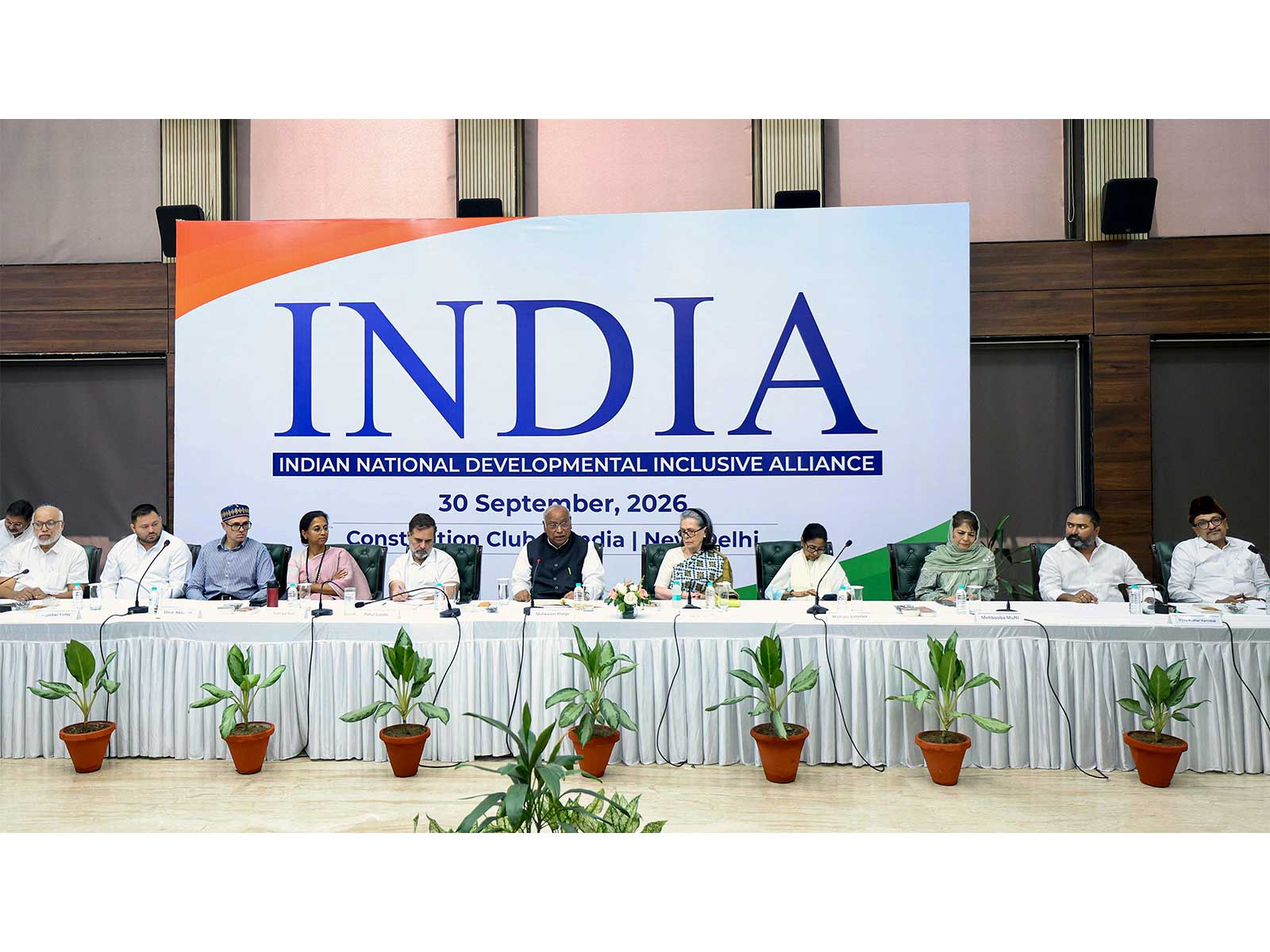 INDIA bloc coordination meeting in New Delhi (Photo/ANI)