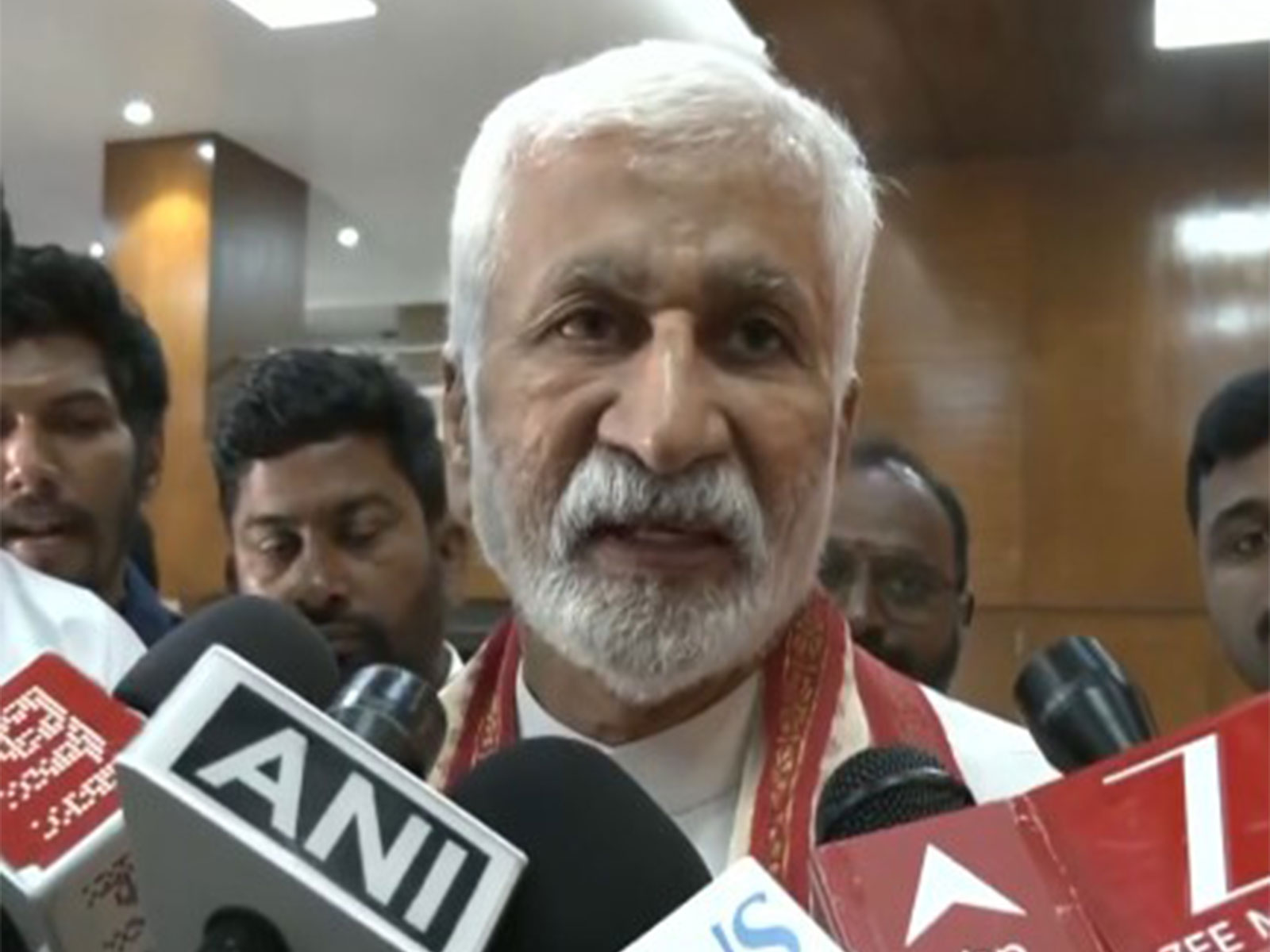Former YSRCP Rajya Sabha MP V Vijayasai Reddy (Photo/ANI)