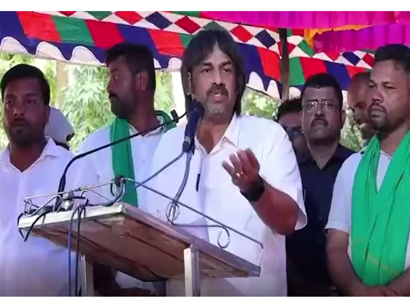 Karnataka Minister and Shivamogga District In-charge Madhu Bangarappa (File Photo/ANI)