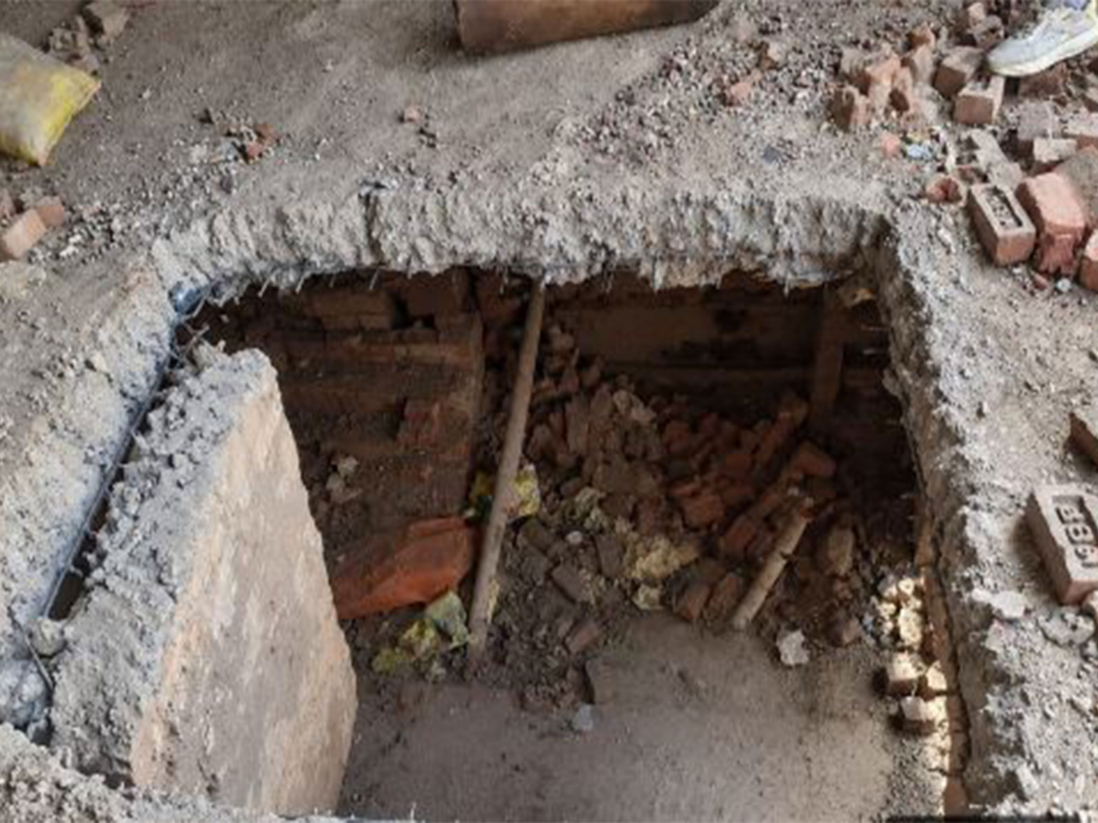 Visuals from demolition site (Photo/MCD)