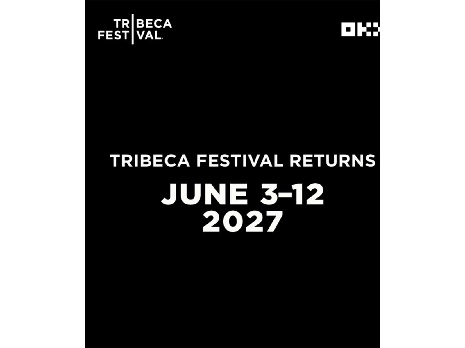 Tribeca Festival (Photo/Instagram/ @tribeca)