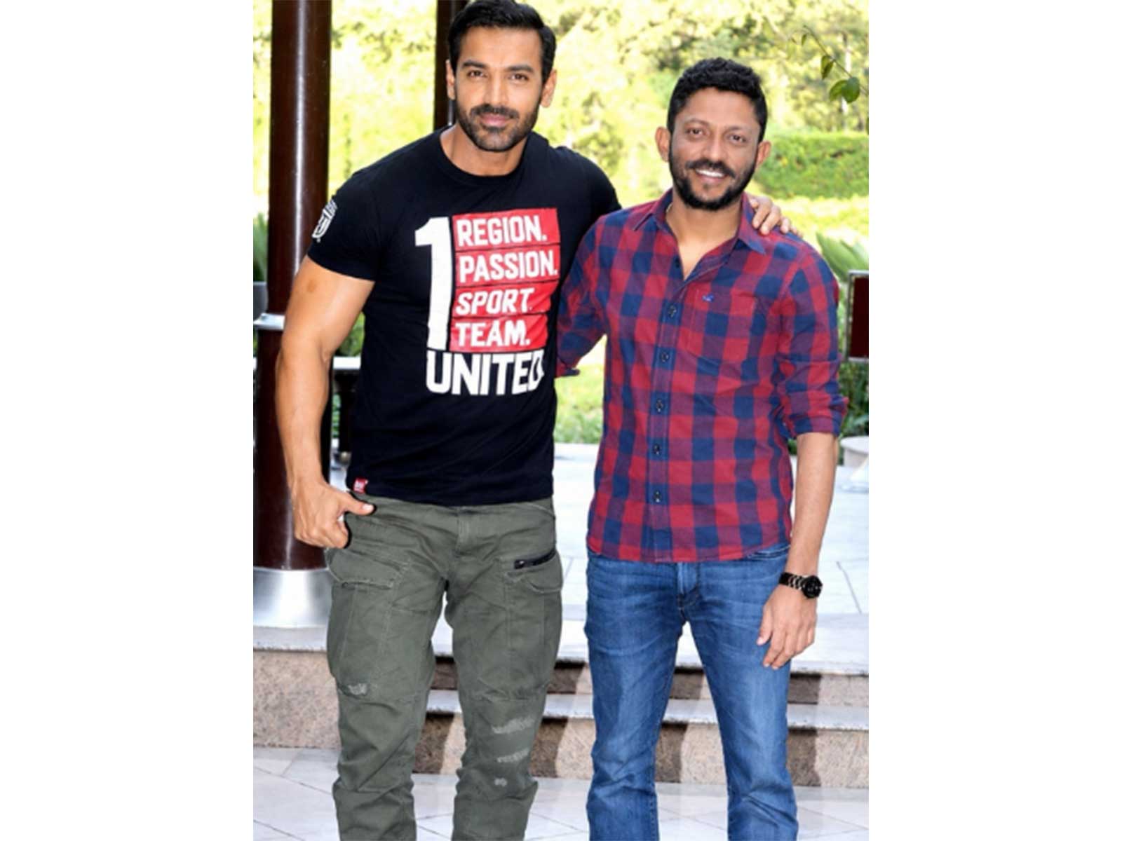 John Abraham with late director Nishikant Kamat (Image source: John's Instagram)