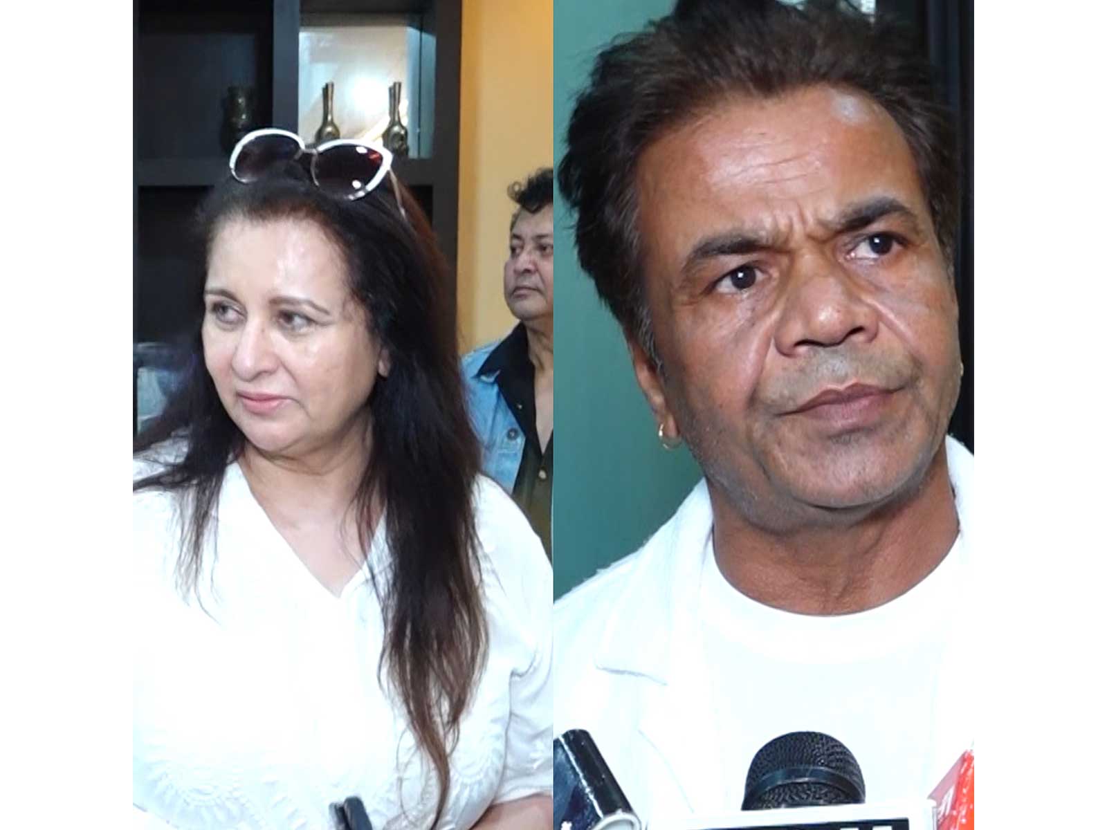 Poonam Dhillon, Rajpal Yadav (Photo/ANI)