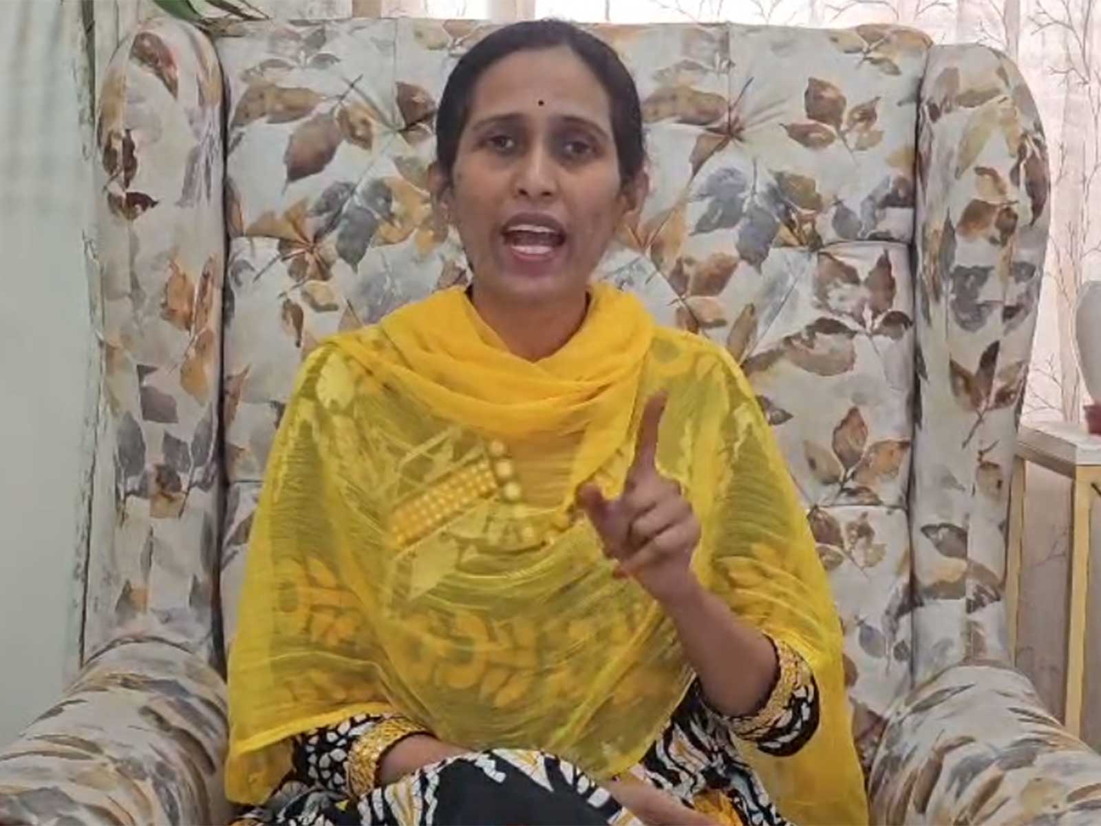 Former GHMC corporator Akula Srivani (Photo/ANI)
