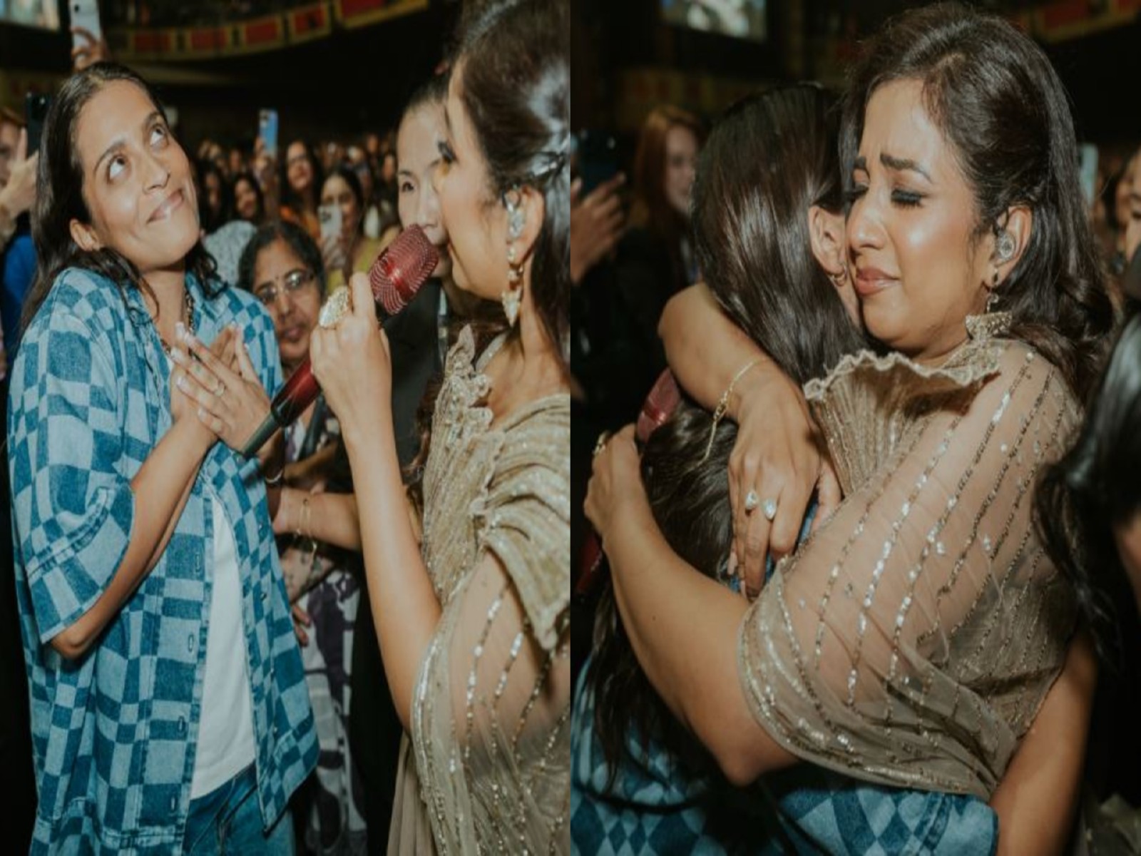 Lily meets Shreya Ghoshal (Photos/instagram/@shreyaghoshal)