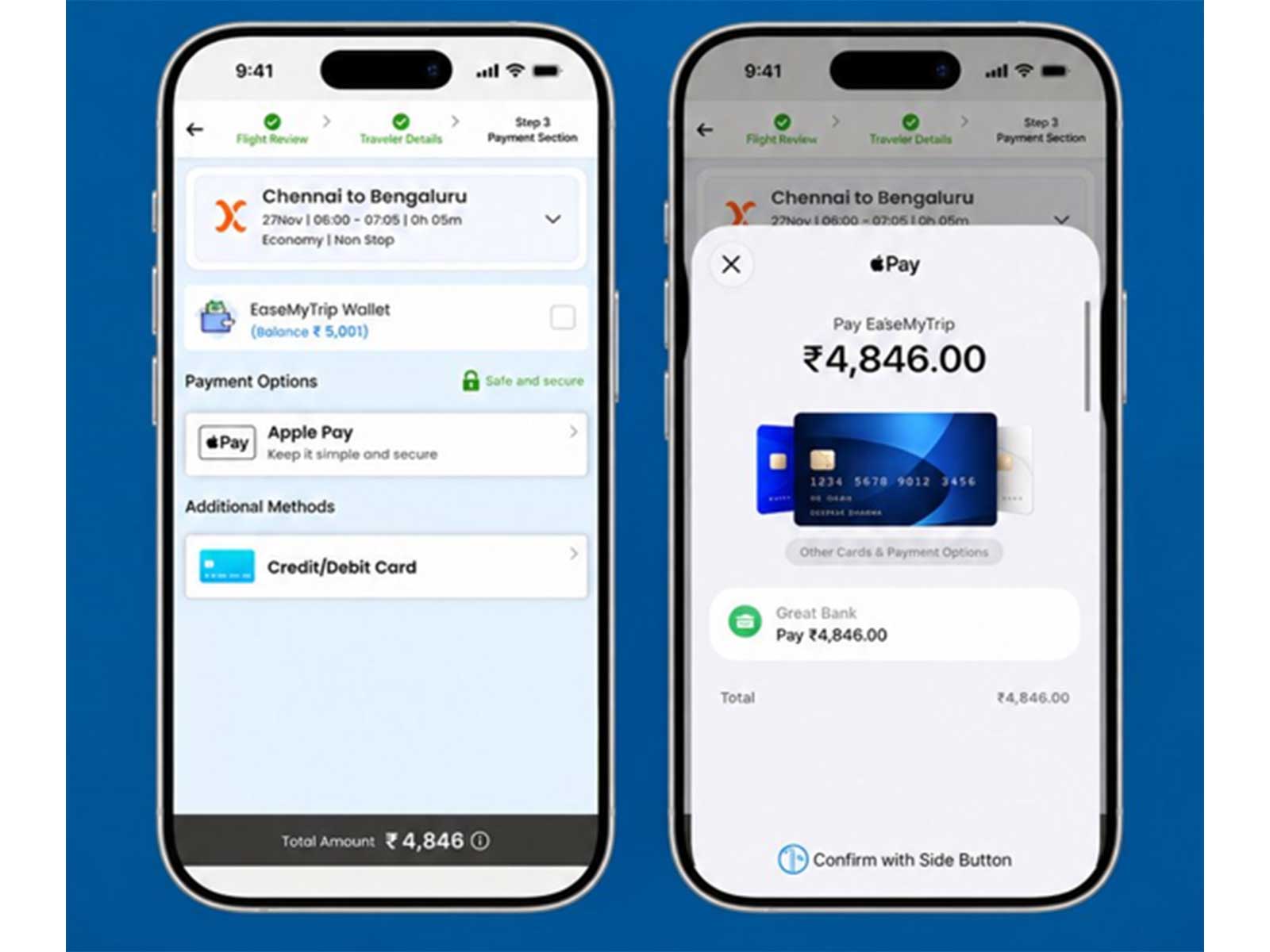 EaseMyTrip joins Apple Pay India launch (Photo/X/@EaseMyTrip)