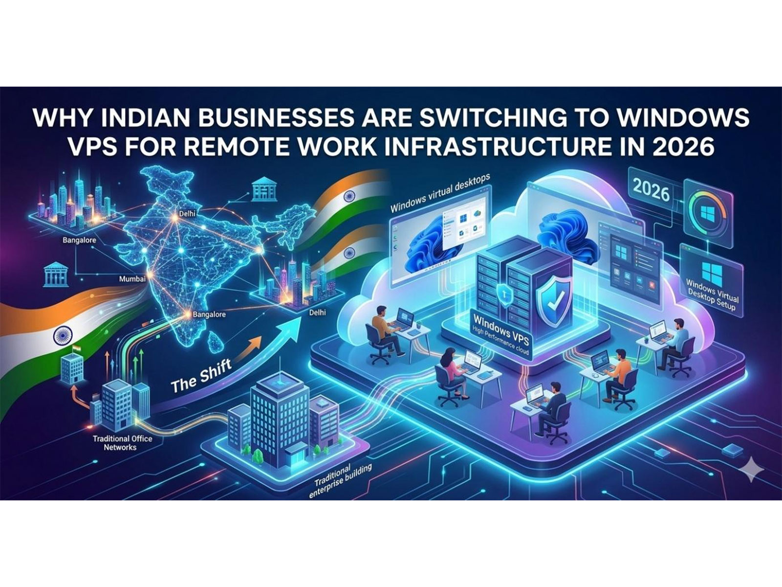 Why Indian Businesses Are Switching to Windows VPS for Remote Work Infrastructure in 2026